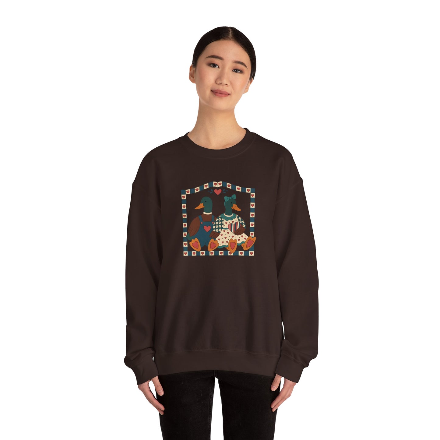 Vintage Geese Unisex Heavy Blend™ Crewneck Sweatshirt