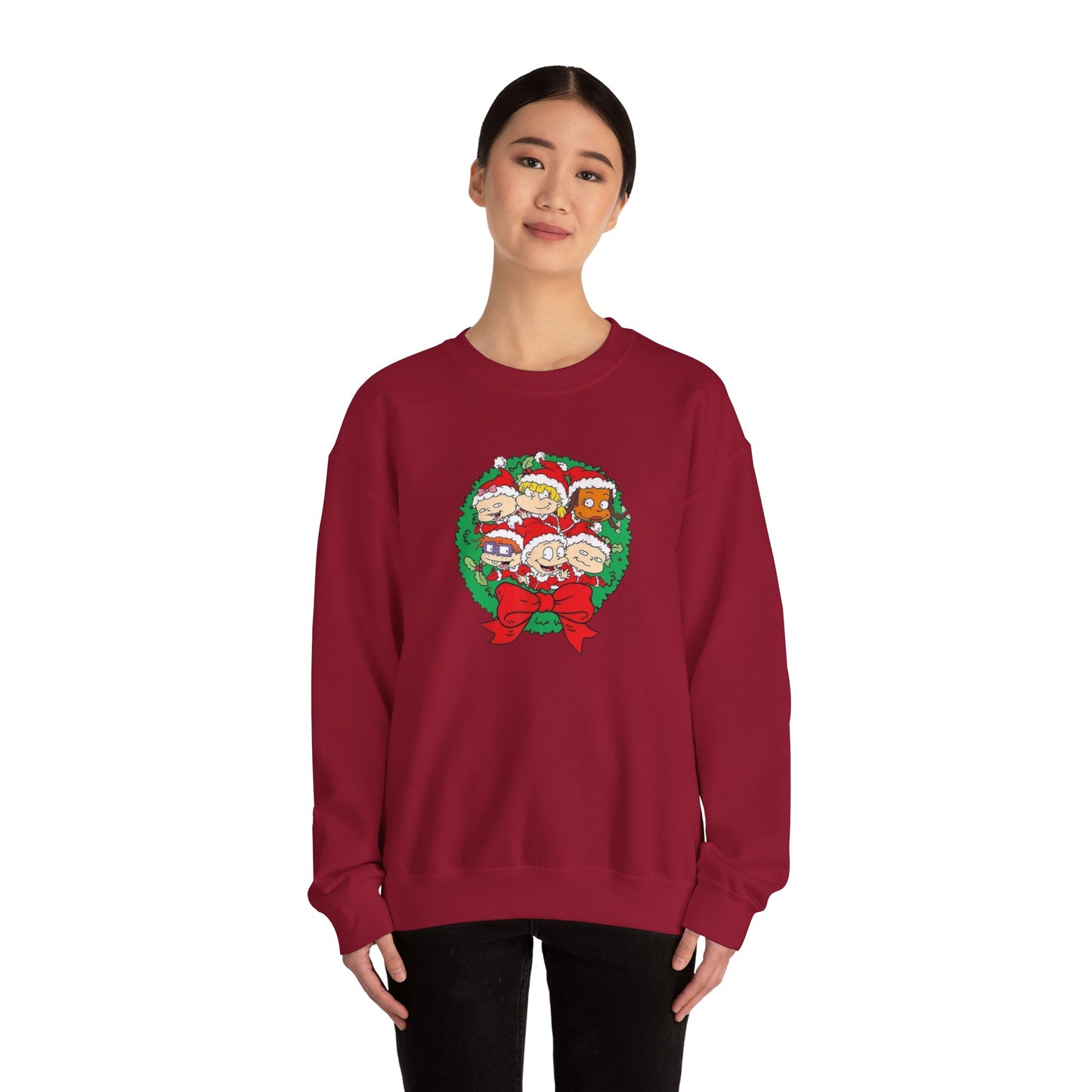 Rugrats Christmas Unisex Heavy Blend™ Crewneck Sweatshirt