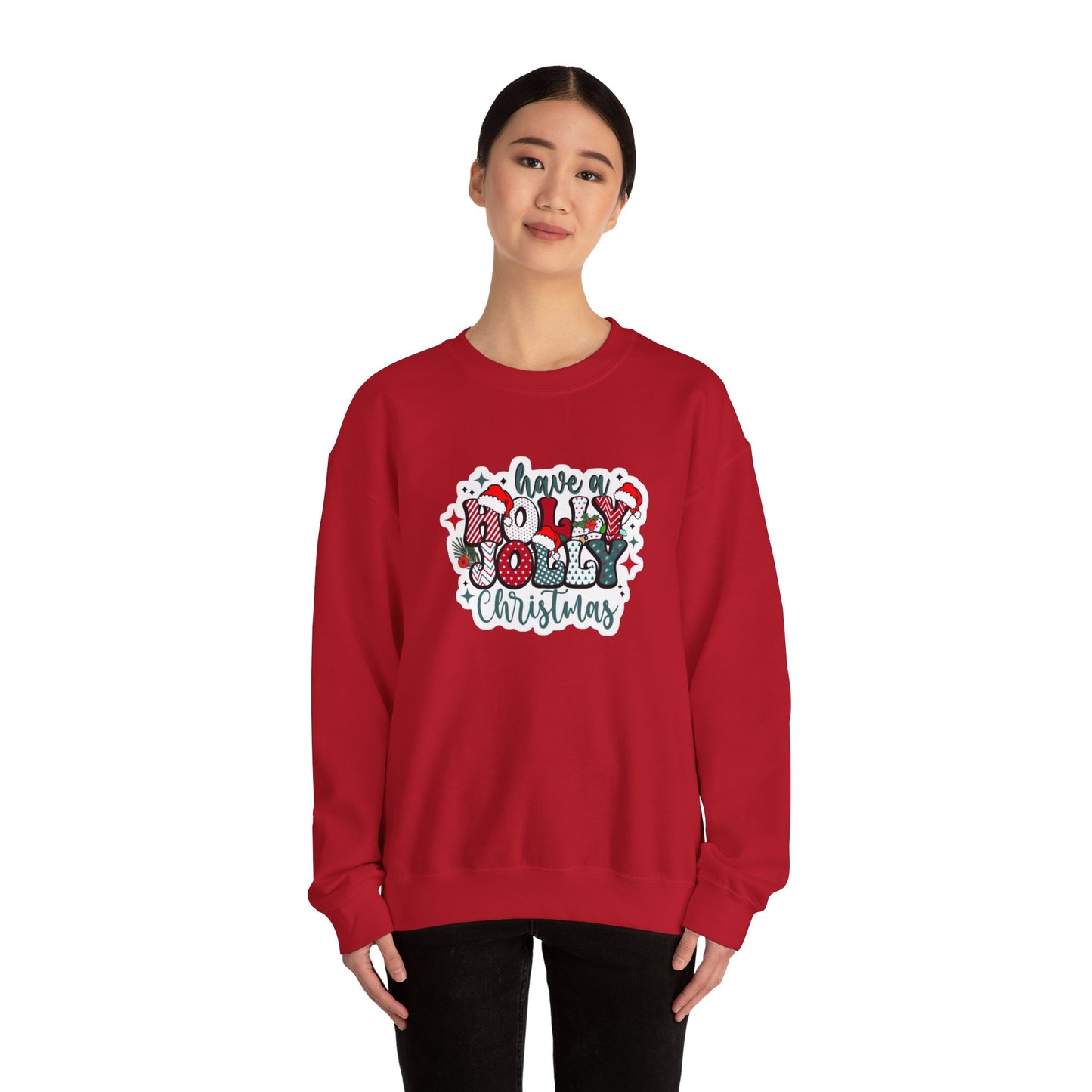 Have a Holly Jolly Christmas Heavy Blend™ Crewneck Sweatshirt