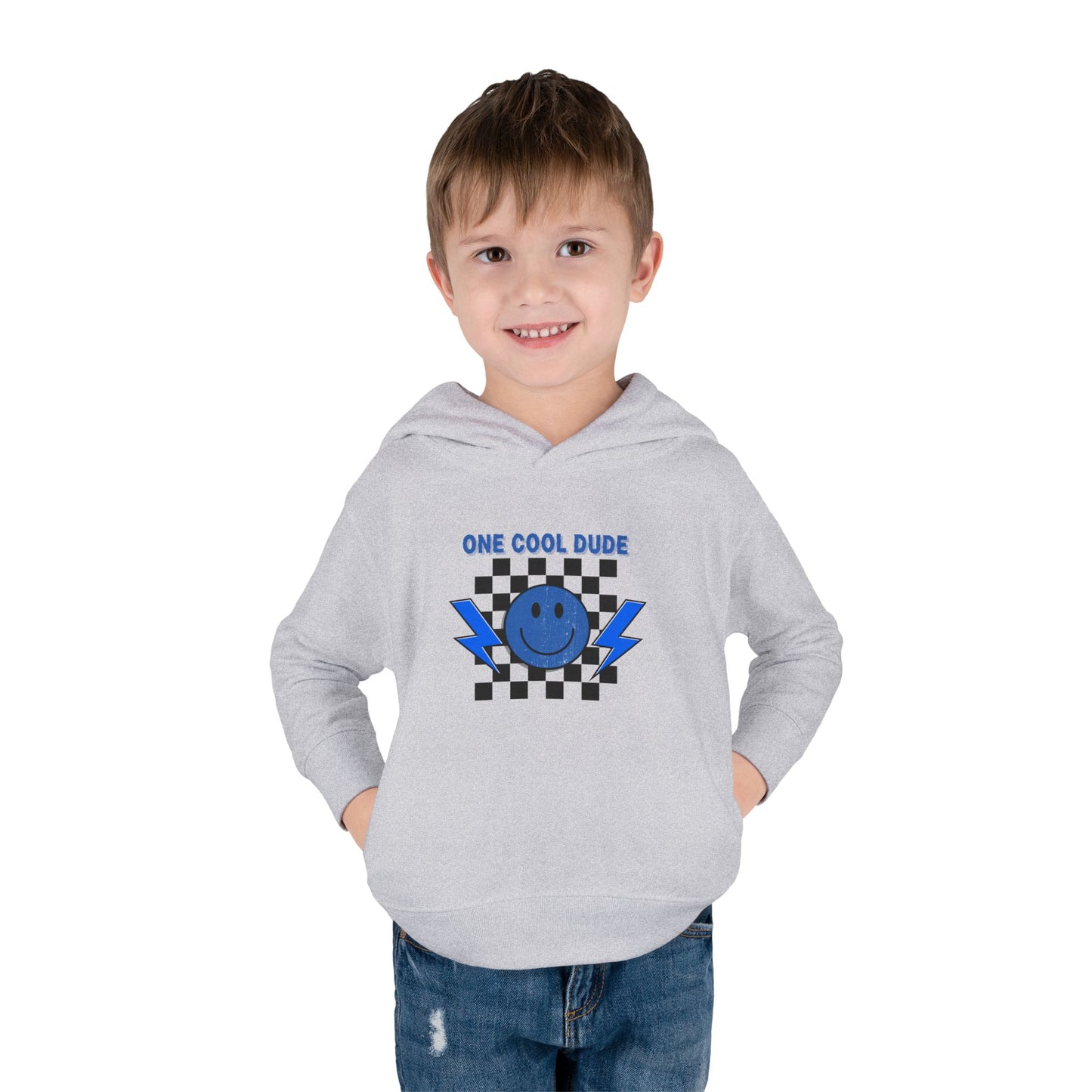 One Cool Dude Toddler Pullover Fleece Hoodie