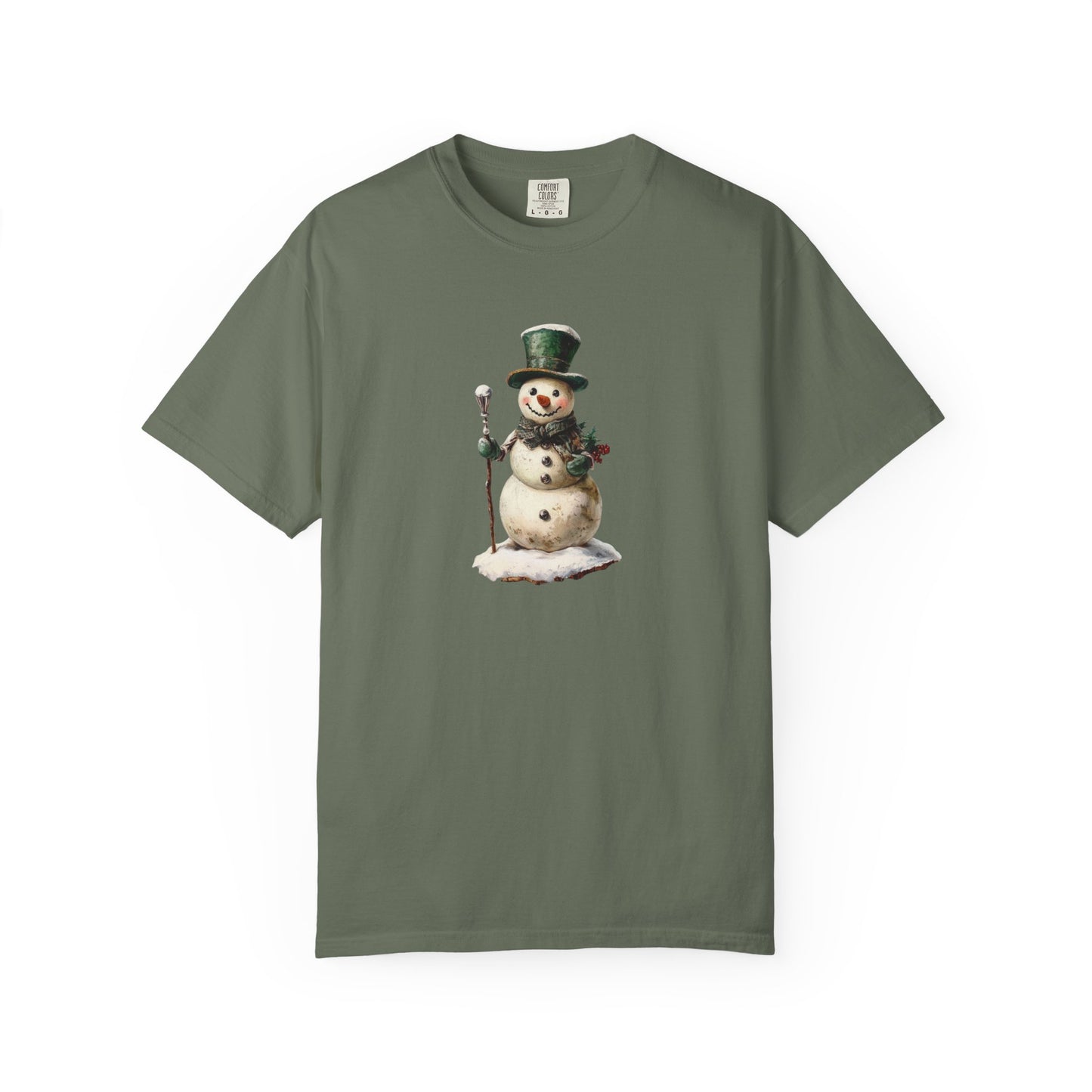 Snowman Unisex Garment-Dyed T-shirt