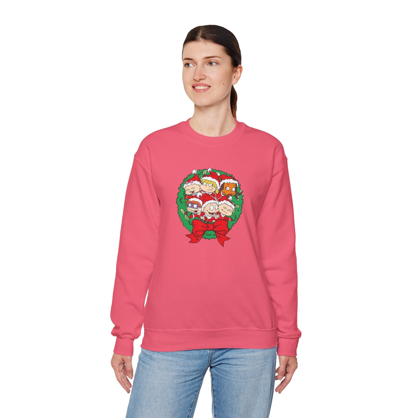 Rugrats Christmas Unisex Heavy Blend™ Crewneck Sweatshirt