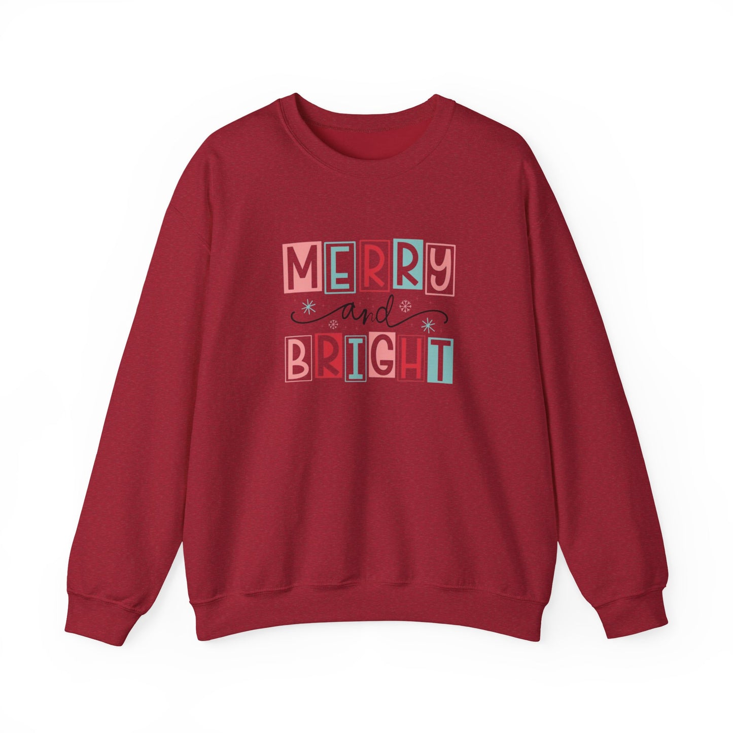 Merry & Bright Unisex Heavy Blend™ Crewneck Sweatshirt