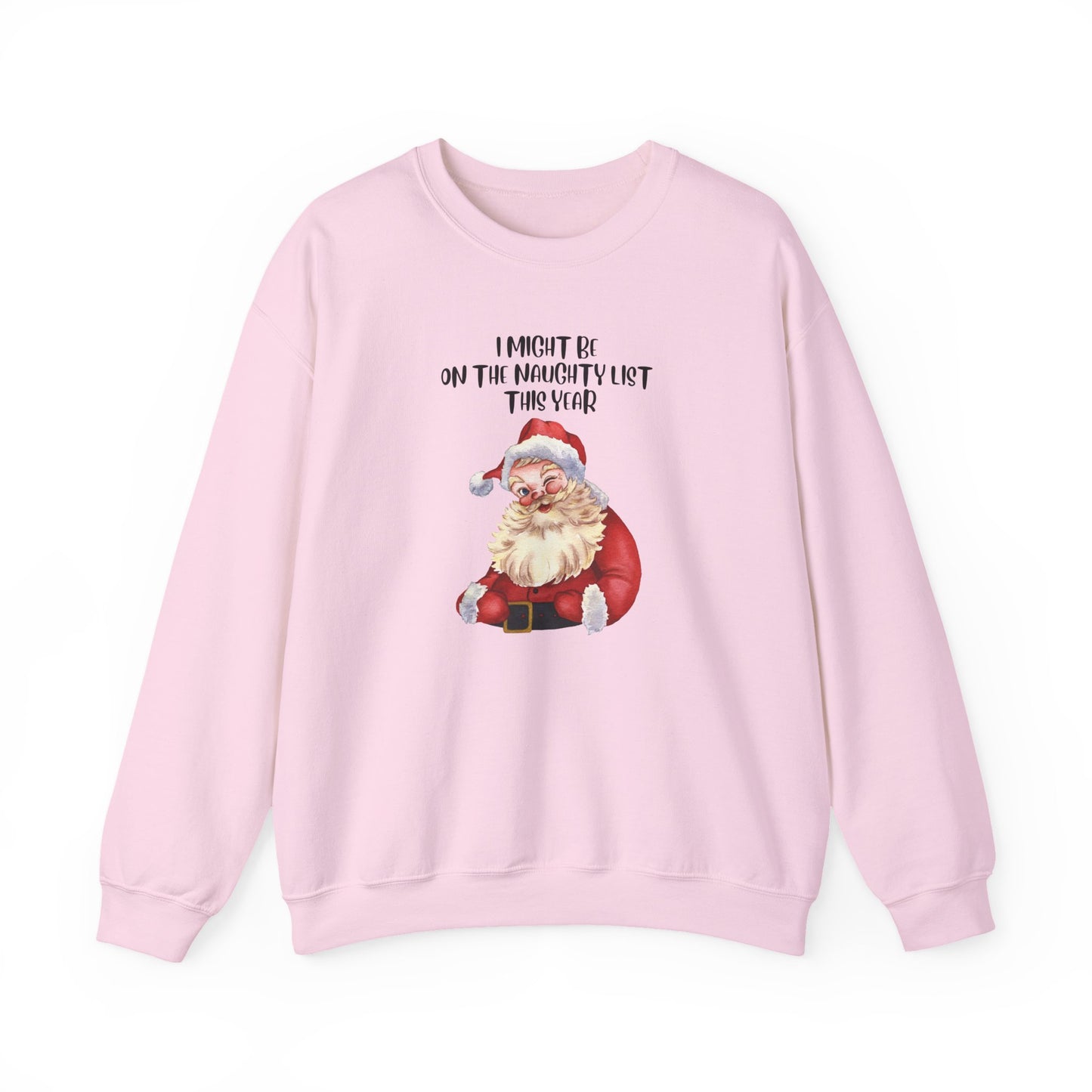 Naughty List This Year Unisex Heavy Blend™ Crewneck Sweatshirt