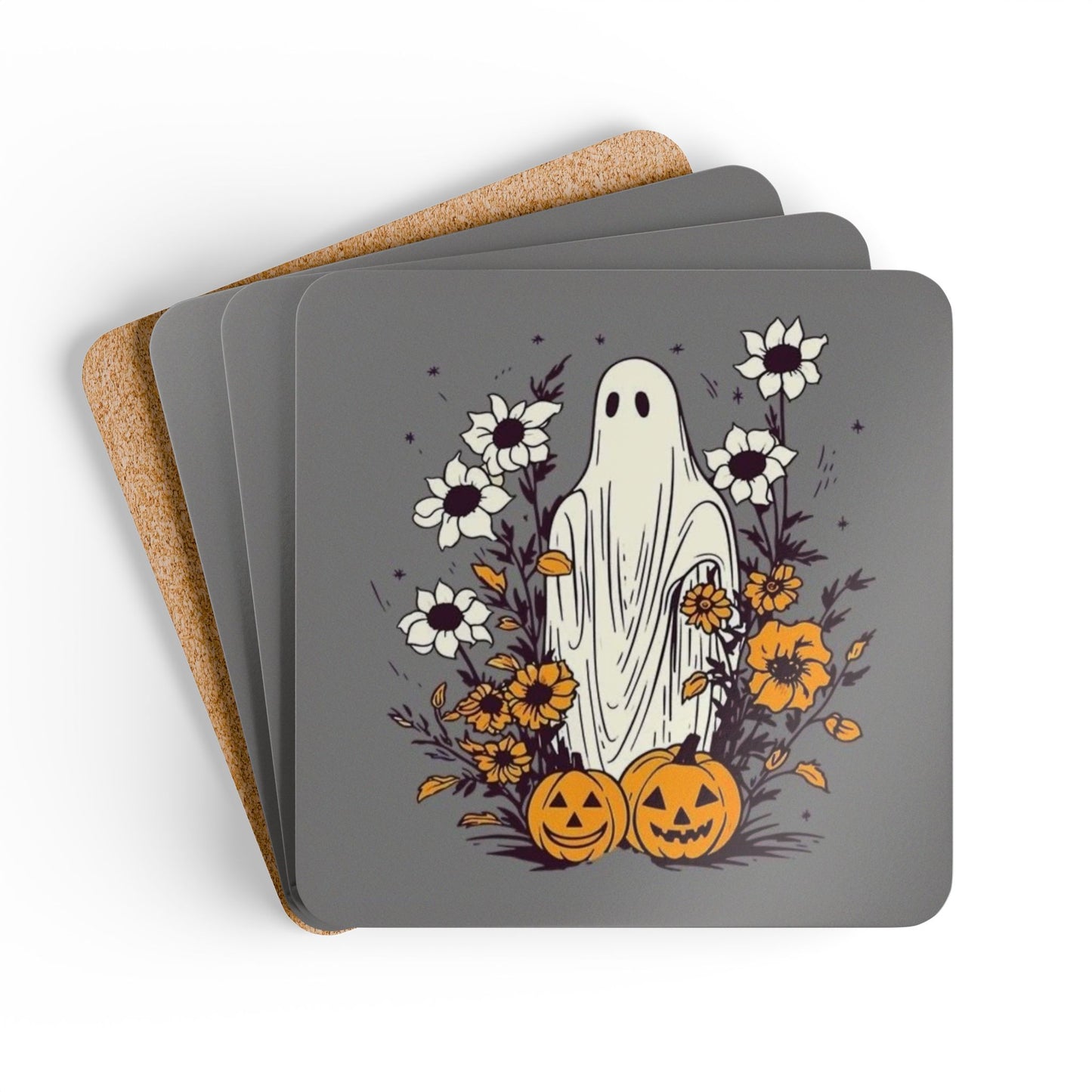 Corkwood Coaster Set