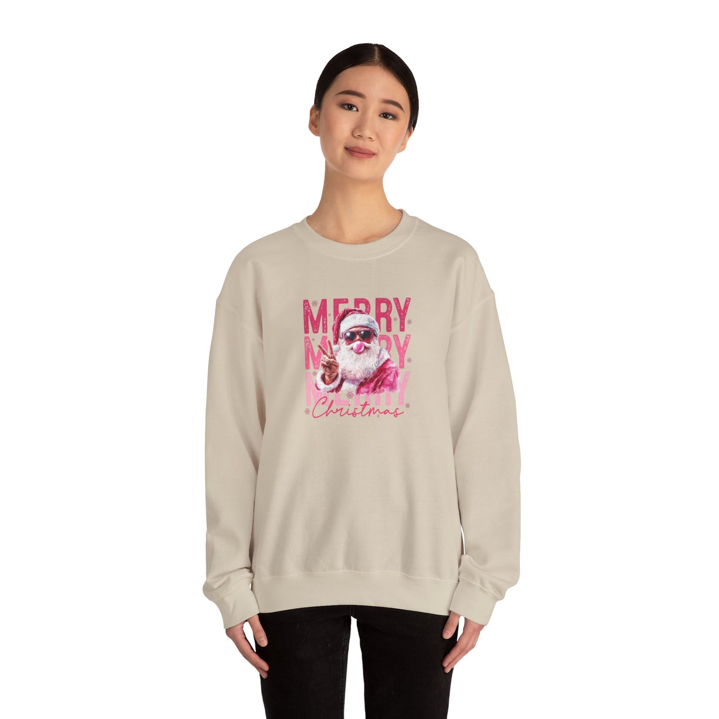 Merry Christmas Heavy Blend™ Crewneck Sweatshirt