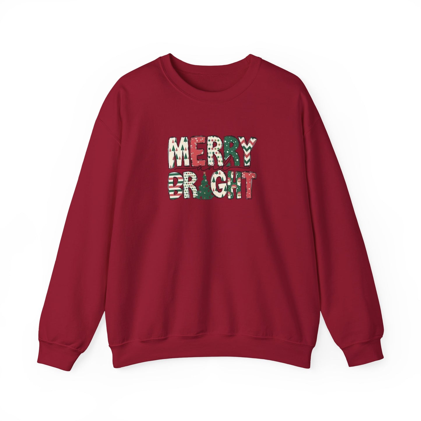 Merry & Bright Unisex Heavy Blend™ Crewneck Sweatshirt