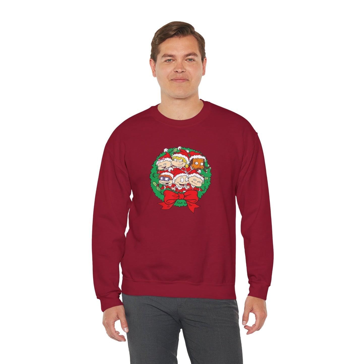 Rugrats Christmas Unisex Heavy Blend™ Crewneck Sweatshirt