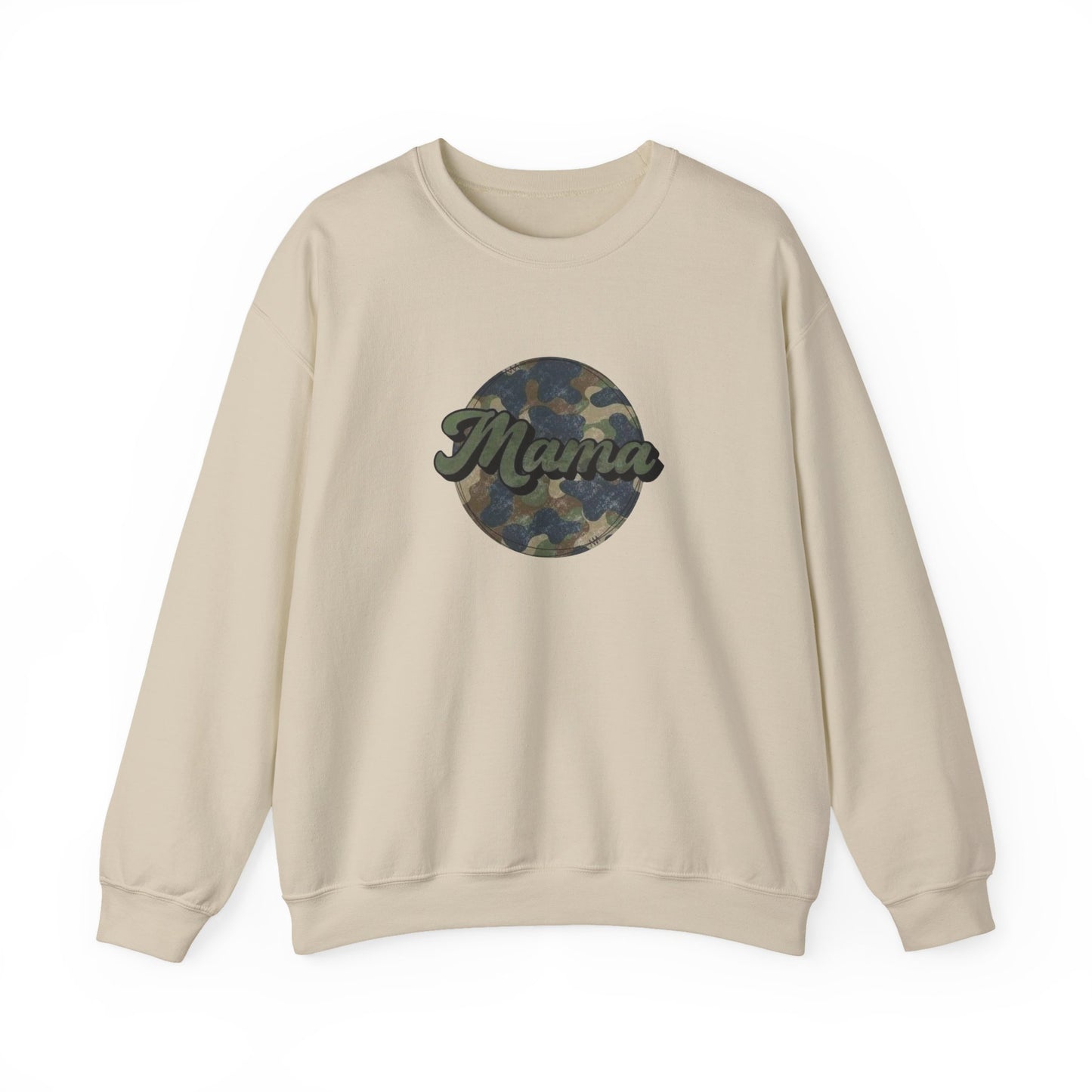 Mama Camo Heavy Blend™ Crewneck Sweatshirt