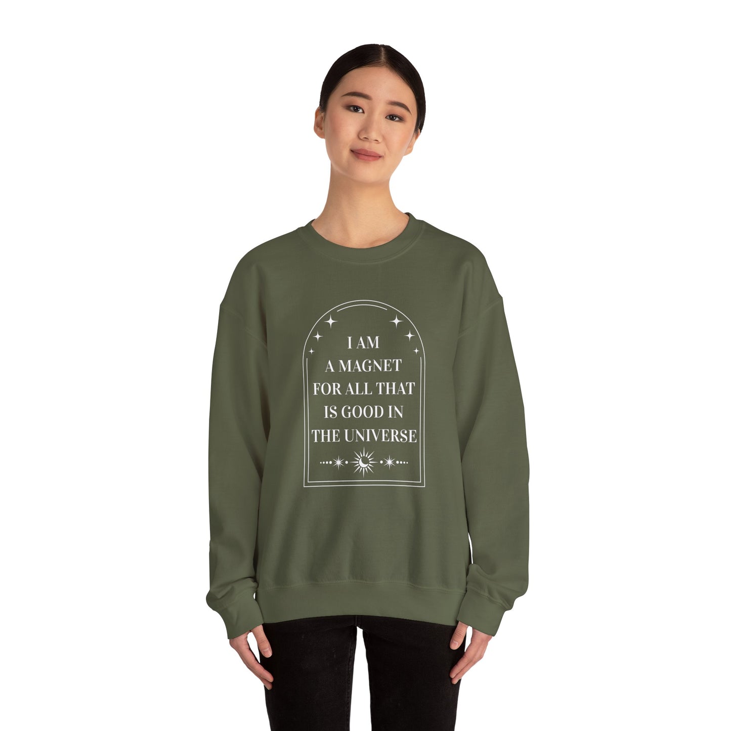 I Am A Magnet Heavy Blend™ Crewneck Sweatshirt