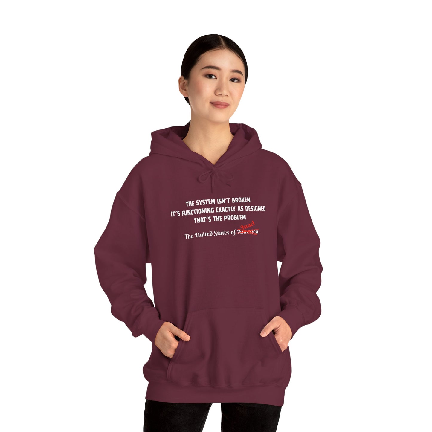 The System Unisex Heavy Blend™ Hooded Sweatshirt