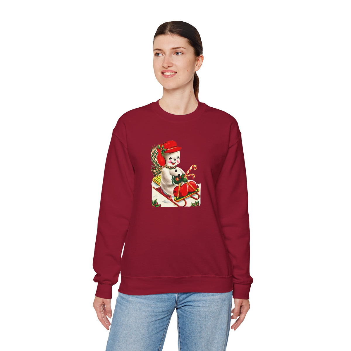 Vintage Christmas Unisex Heavy Blend™ Crewneck Sweatshirt