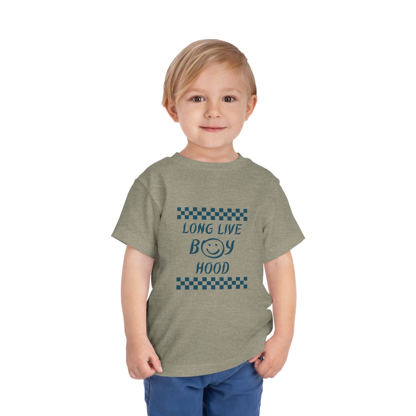 Long Live Boy Hood Toddler Short Sleeve Tee
