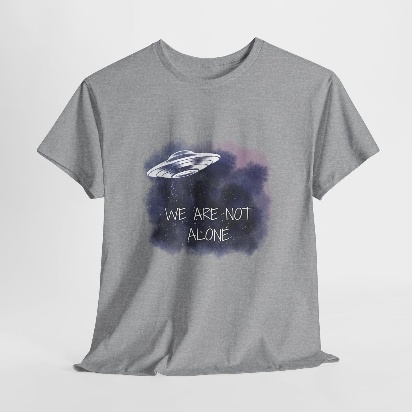 We are not alone Unisex Heavy Cotton Tee