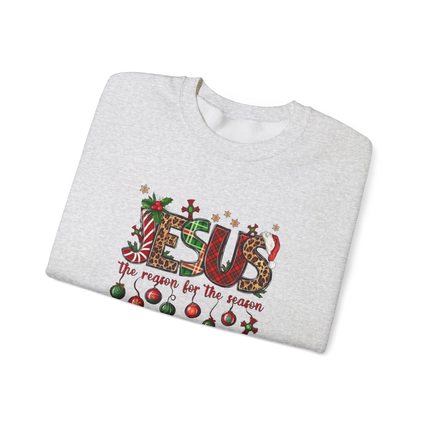 Jesus is the Reason for the Season Heavy Blend™ Crewneck Sweatshirt