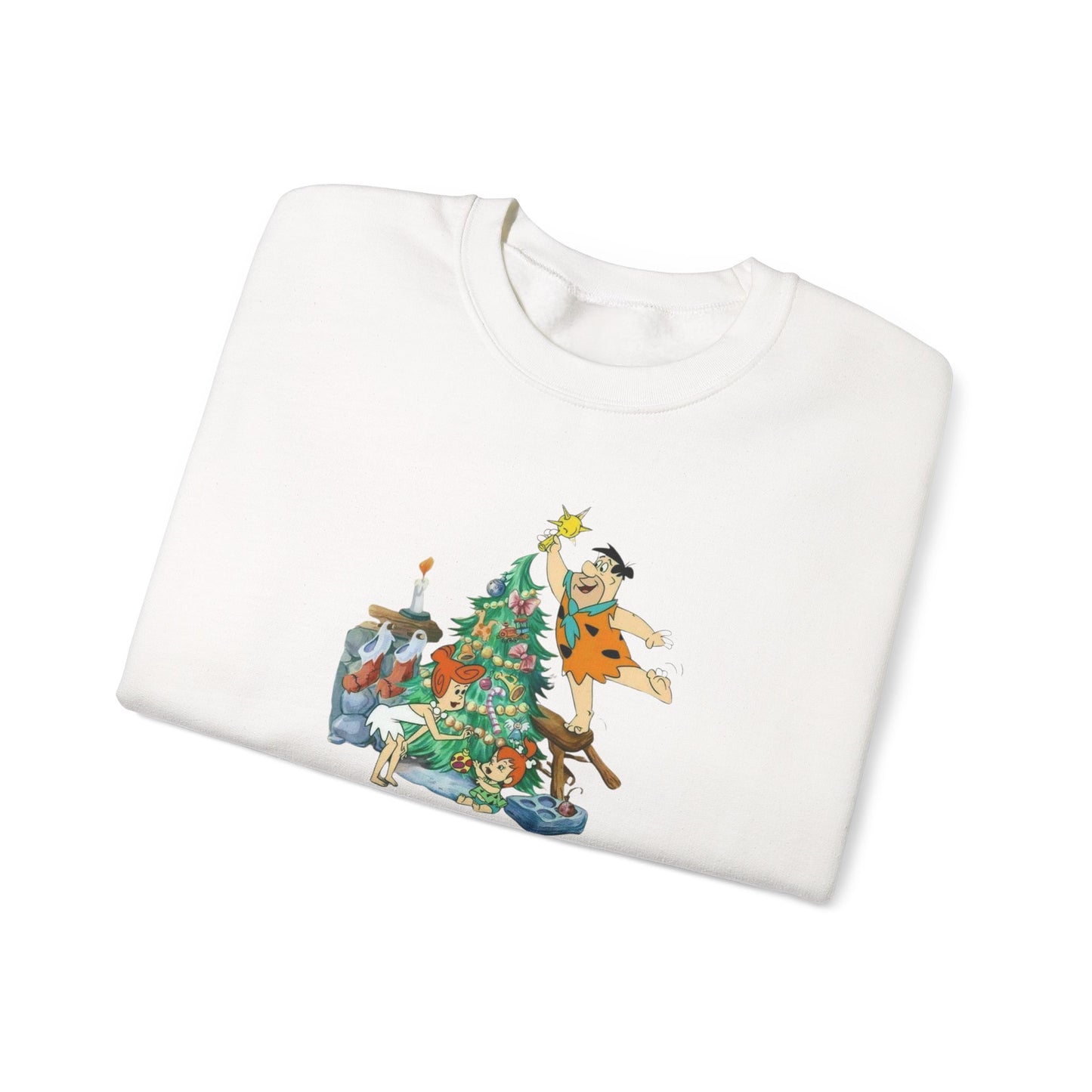 Flinstones Christmas Unisex Heavy Blend™ Crewneck Sweatshirt