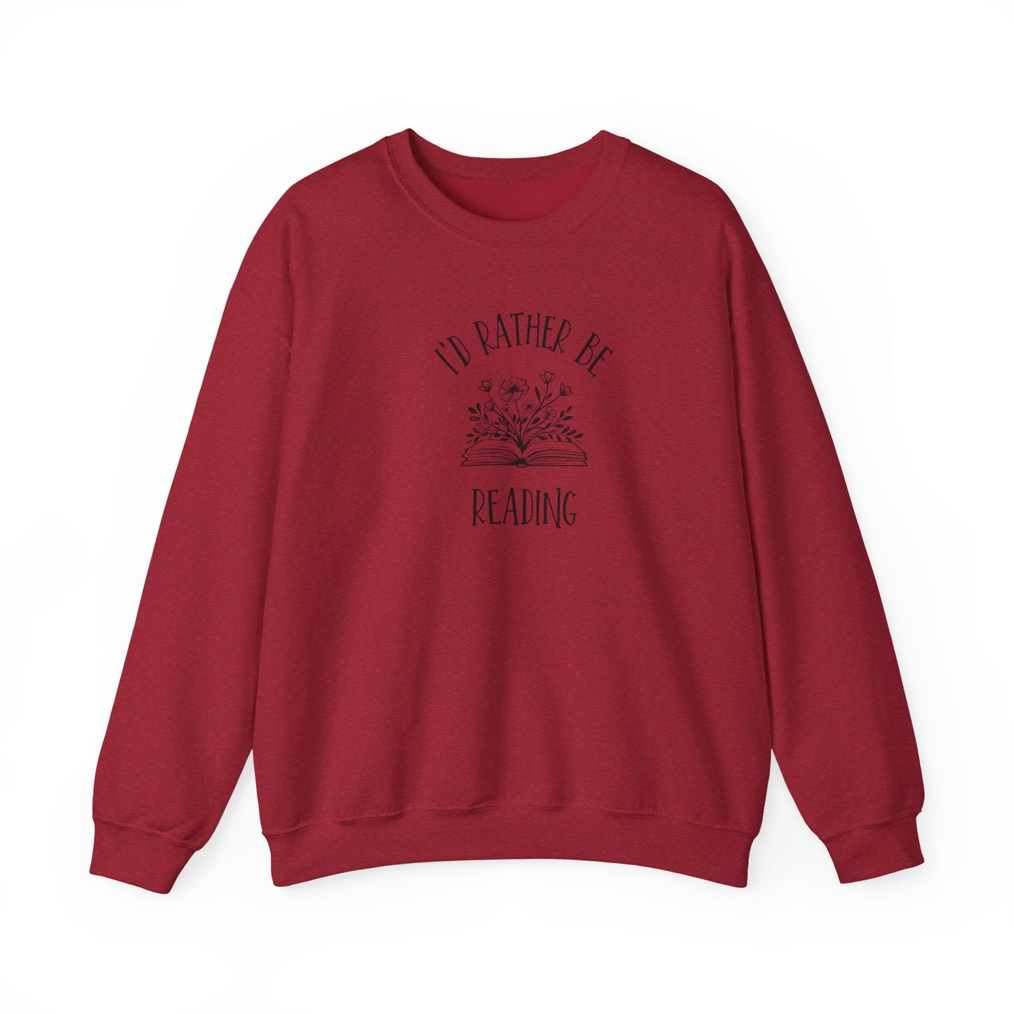 I'd Rather Be Reading Heavy Blend™ Crewneck Sweatshirt