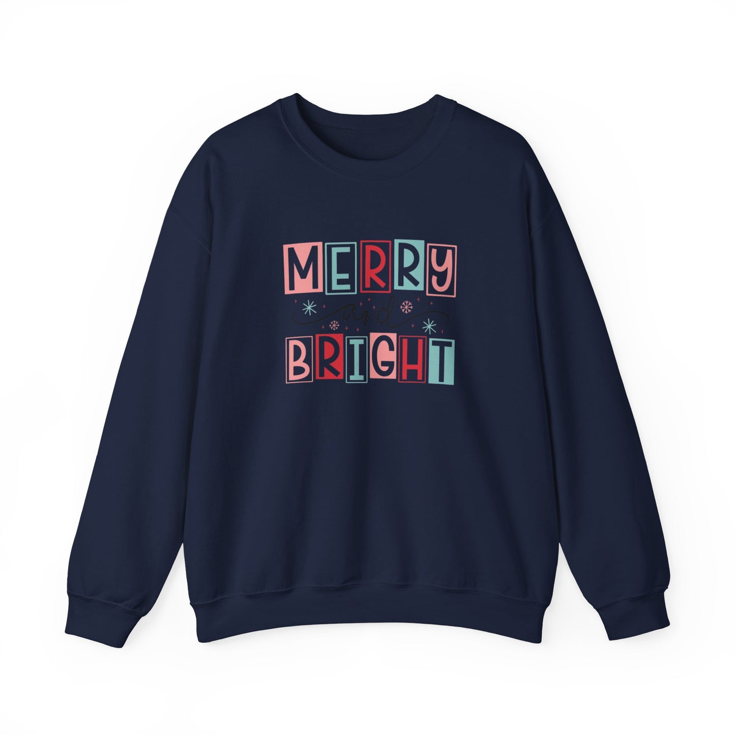 Merry & Bright Unisex Heavy Blend™ Crewneck Sweatshirt