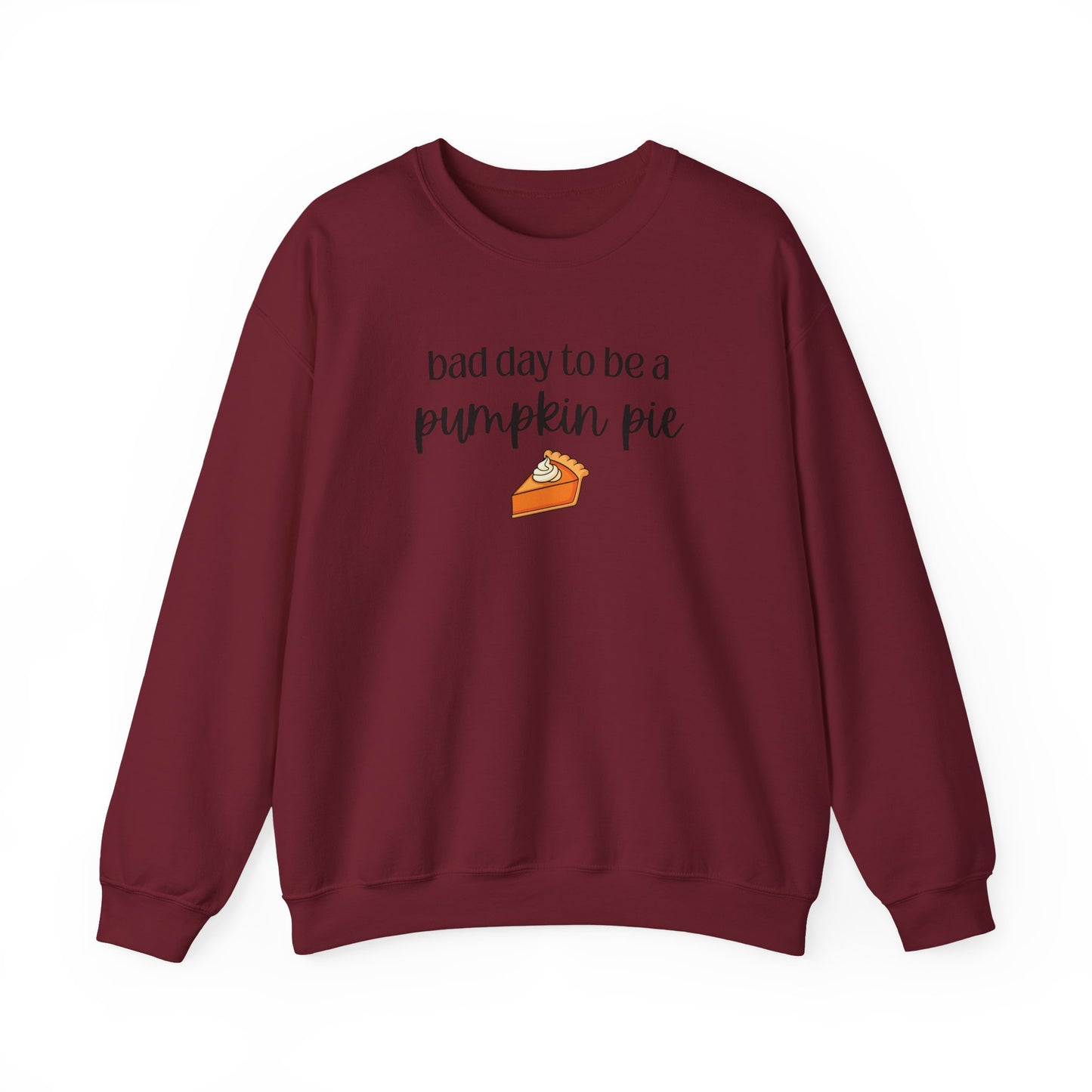 Bad Day to be a Pumpkin Pie Unisex Heavy Blend™ Crewneck Sweatshirt