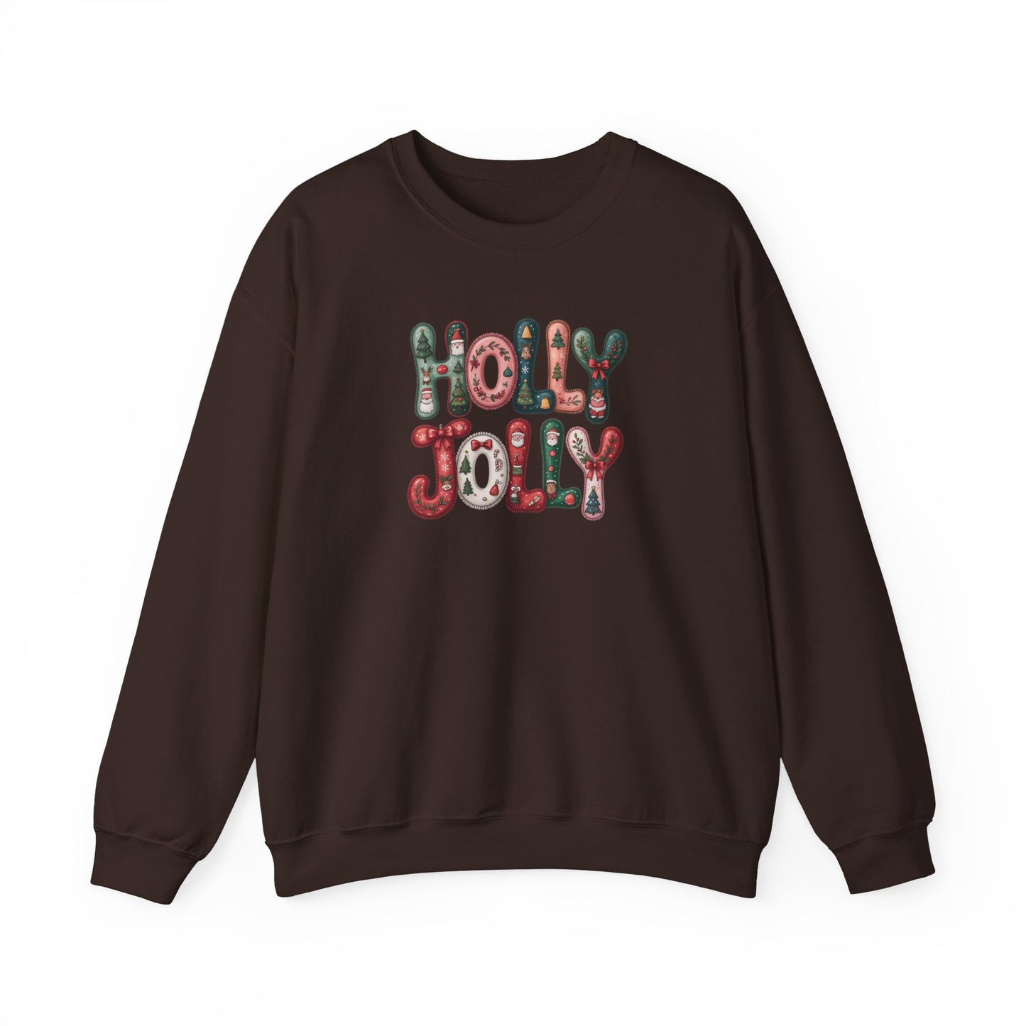 Holly Jolly Unisex Heavy Blend™ Crewneck Sweatshirt