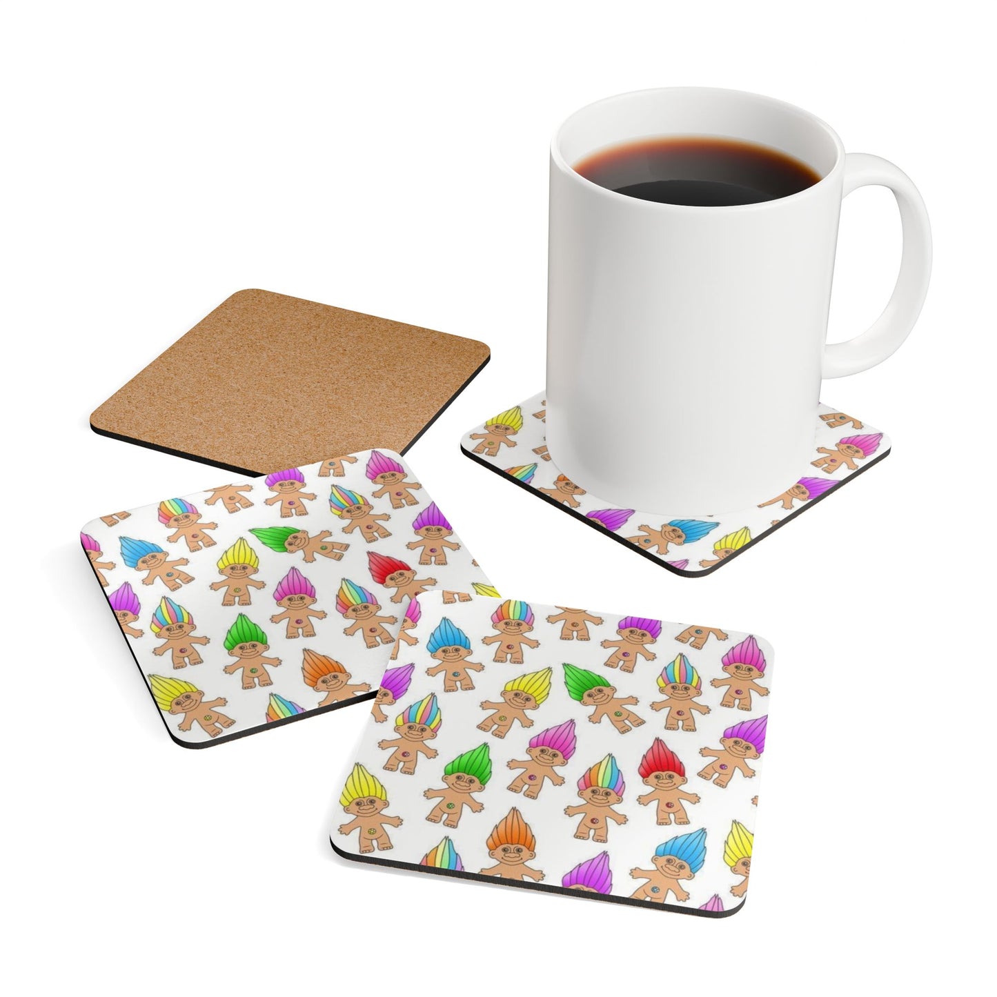 Corkwood Coaster Set