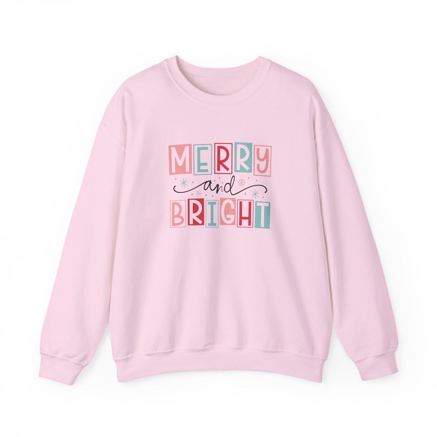 Merry & Bright Unisex Heavy Blend™ Crewneck Sweatshirt