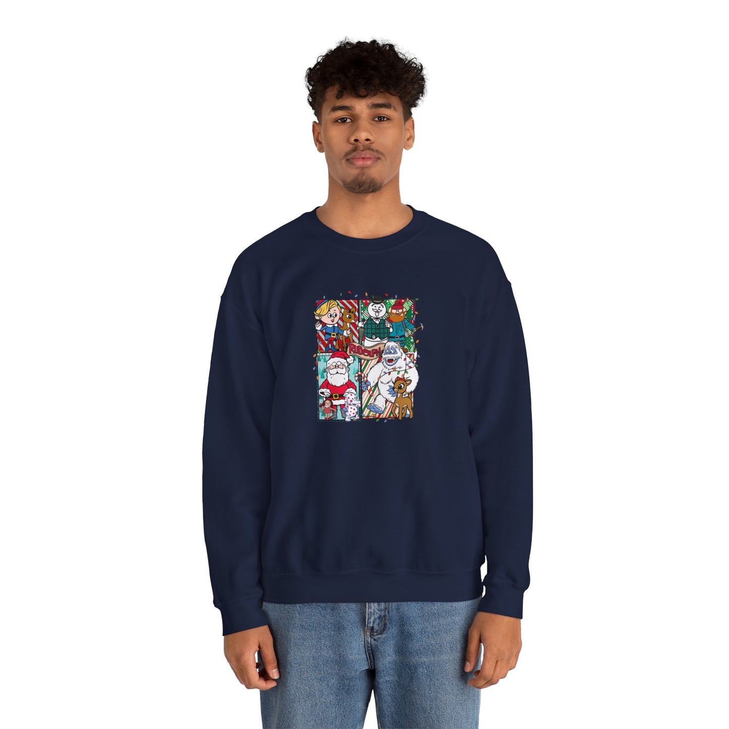 Rudolph Unisex Heavy Blend™ Crewneck Sweatshirt