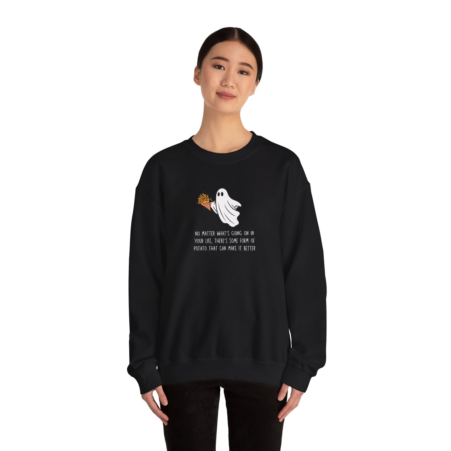 Ghost & Fries Unisex Heavy Blend™ Crewneck Sweatshirt