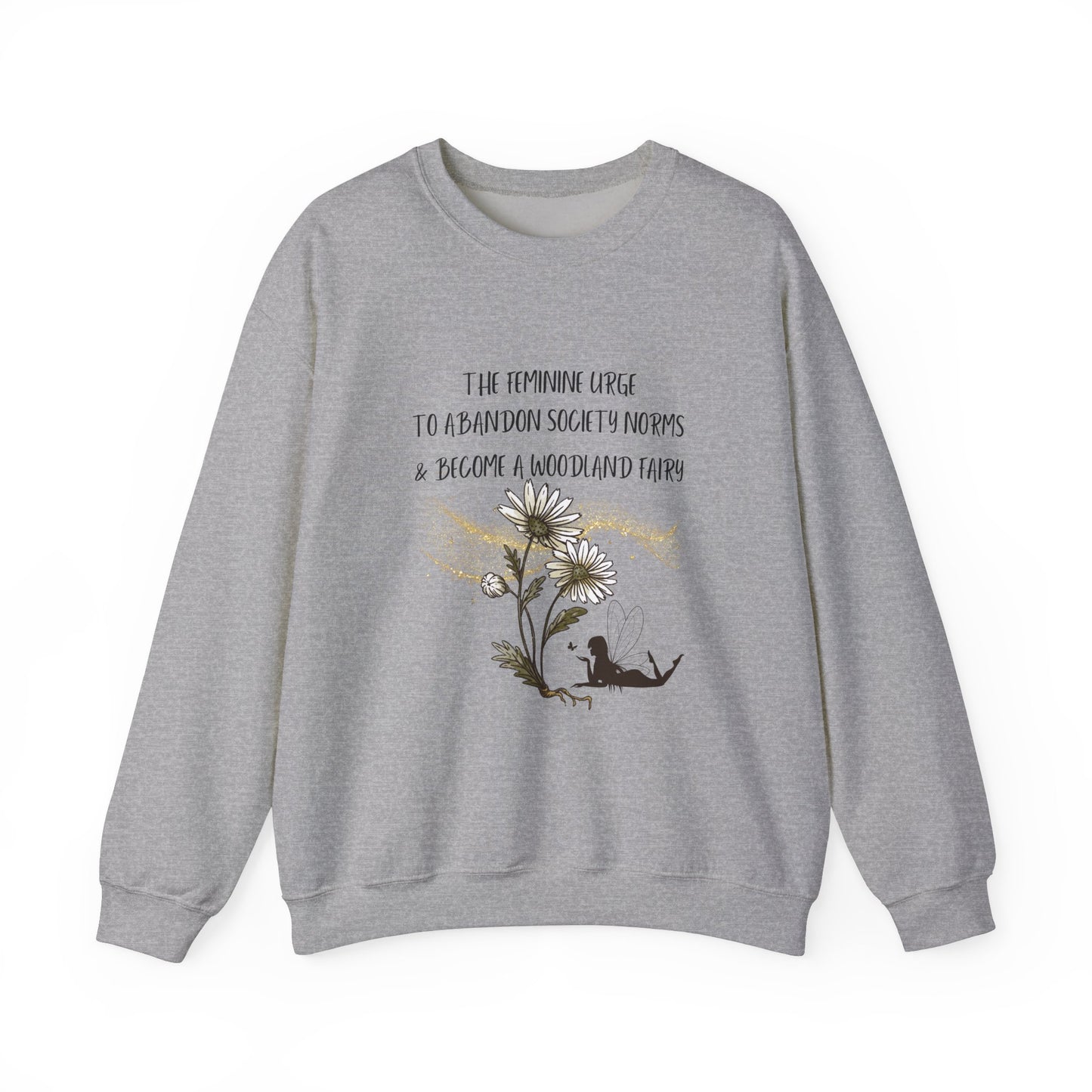 Woodland Fairy Unisex Heavy Blend™ Crewneck Sweatshirt