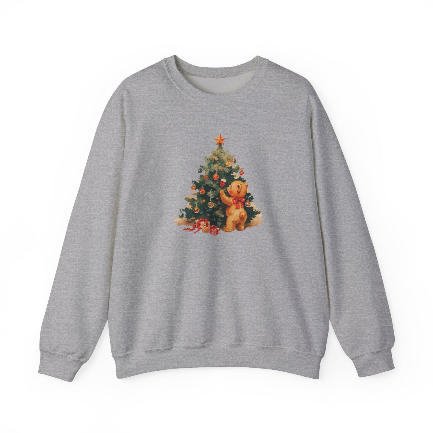 Vintage Christmas Heavy Blend™ Crewneck Sweatshirt
