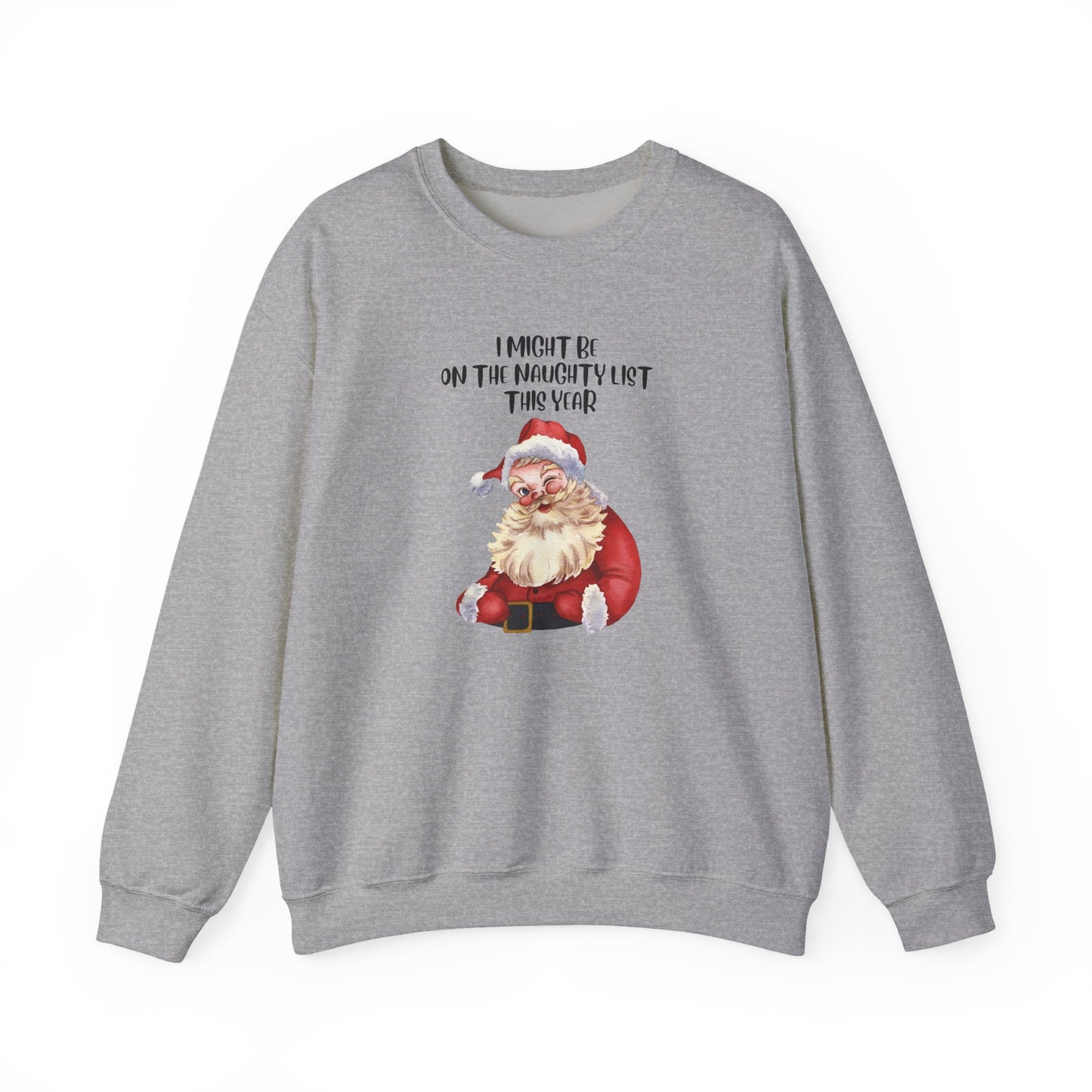 Naughty List This Year Unisex Heavy Blend™ Crewneck Sweatshirt