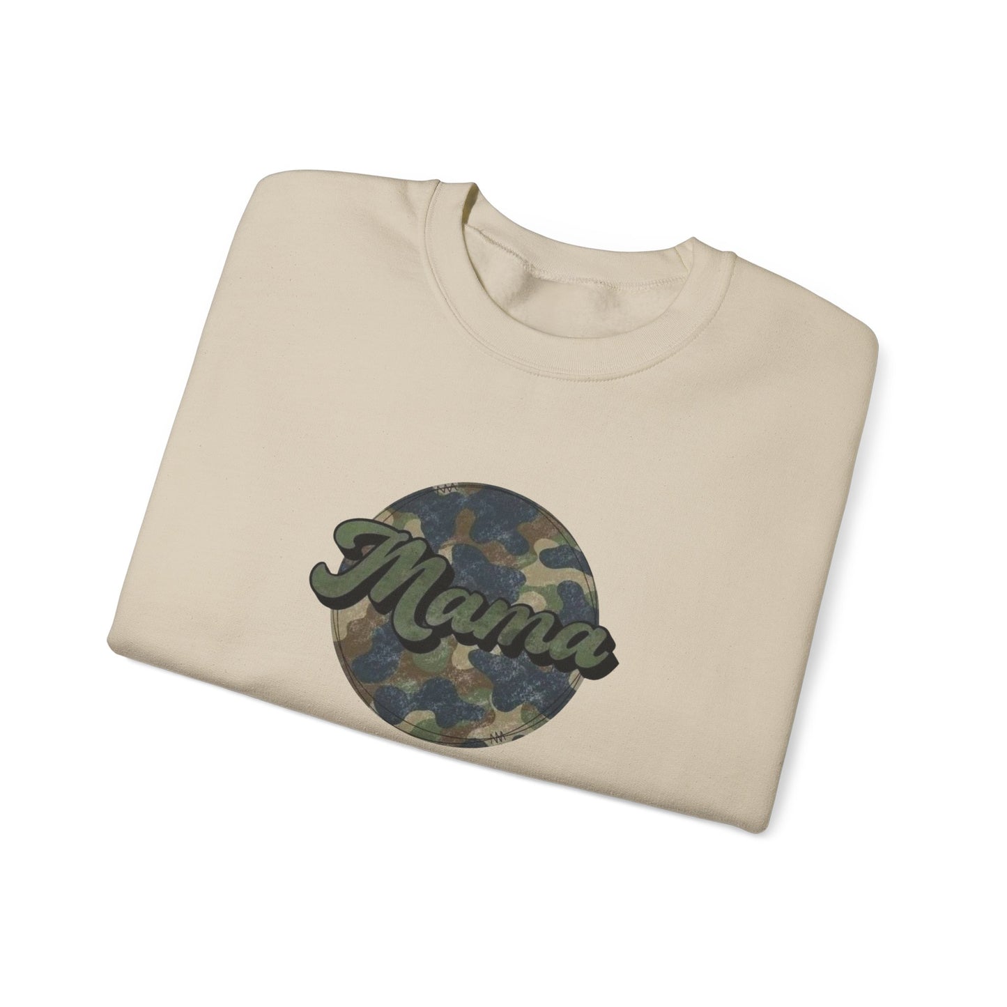 Mama Camo Heavy Blend™ Crewneck Sweatshirt