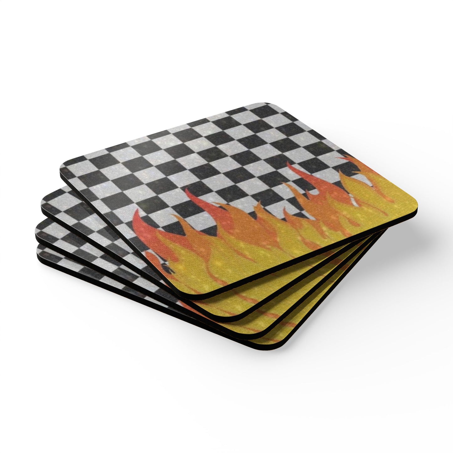 Corkwood Coaster Set