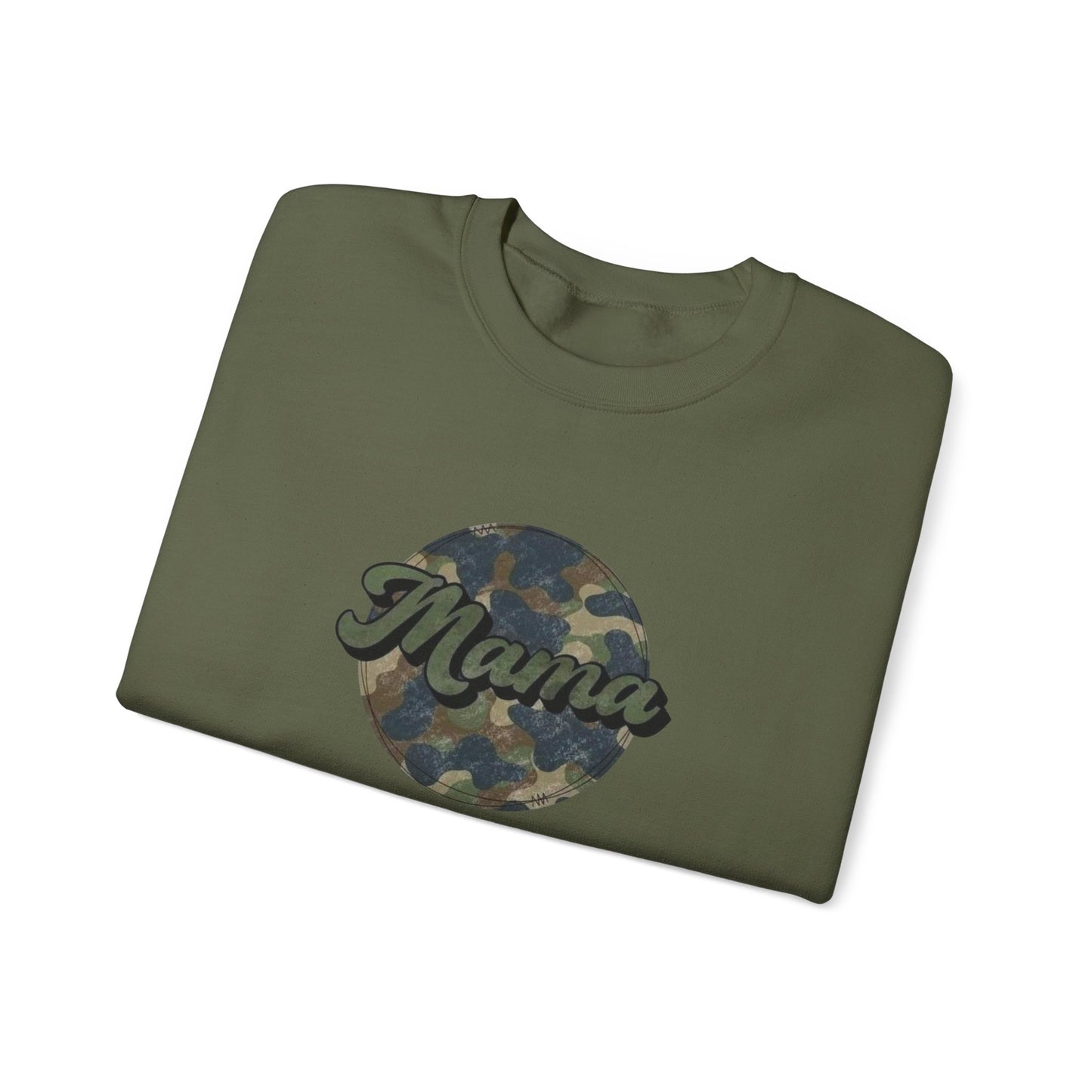 Mama Camo Heavy Blend™ Crewneck Sweatshirt