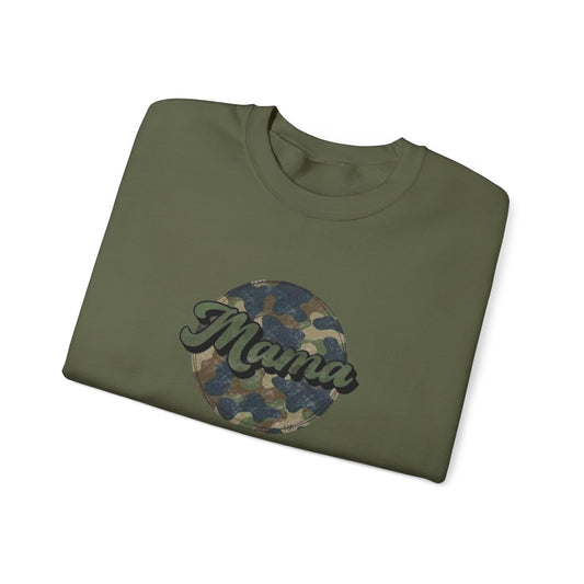 Mama Camo Heavy Blend™ Crewneck Sweatshirt