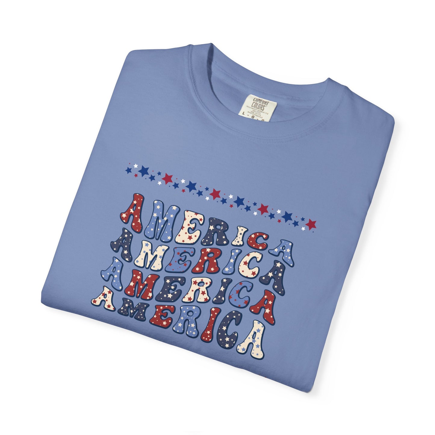 America/4th of July Garment-Dyed T-shirt