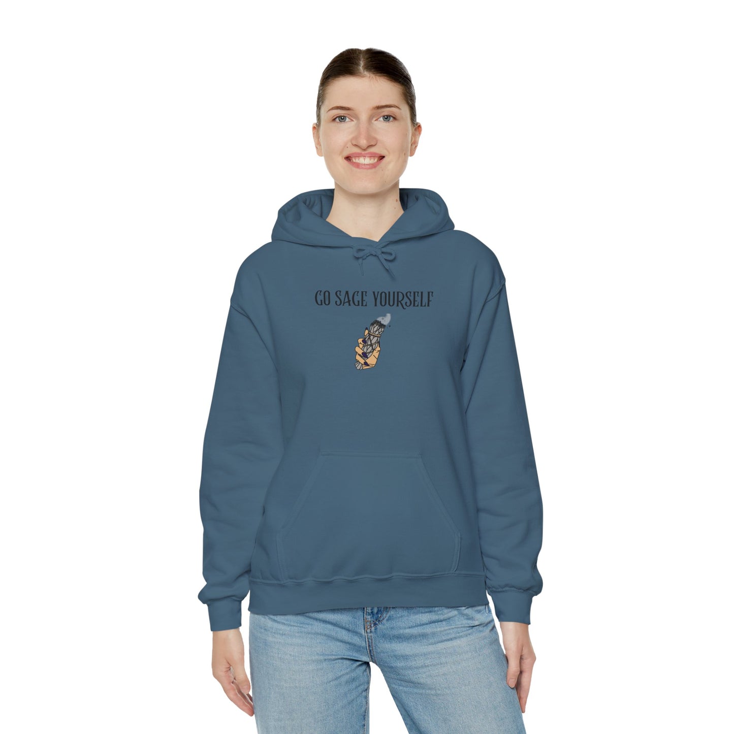 GO SAGE YOURSELF Heavy Blend™ Hooded Sweatshirt
