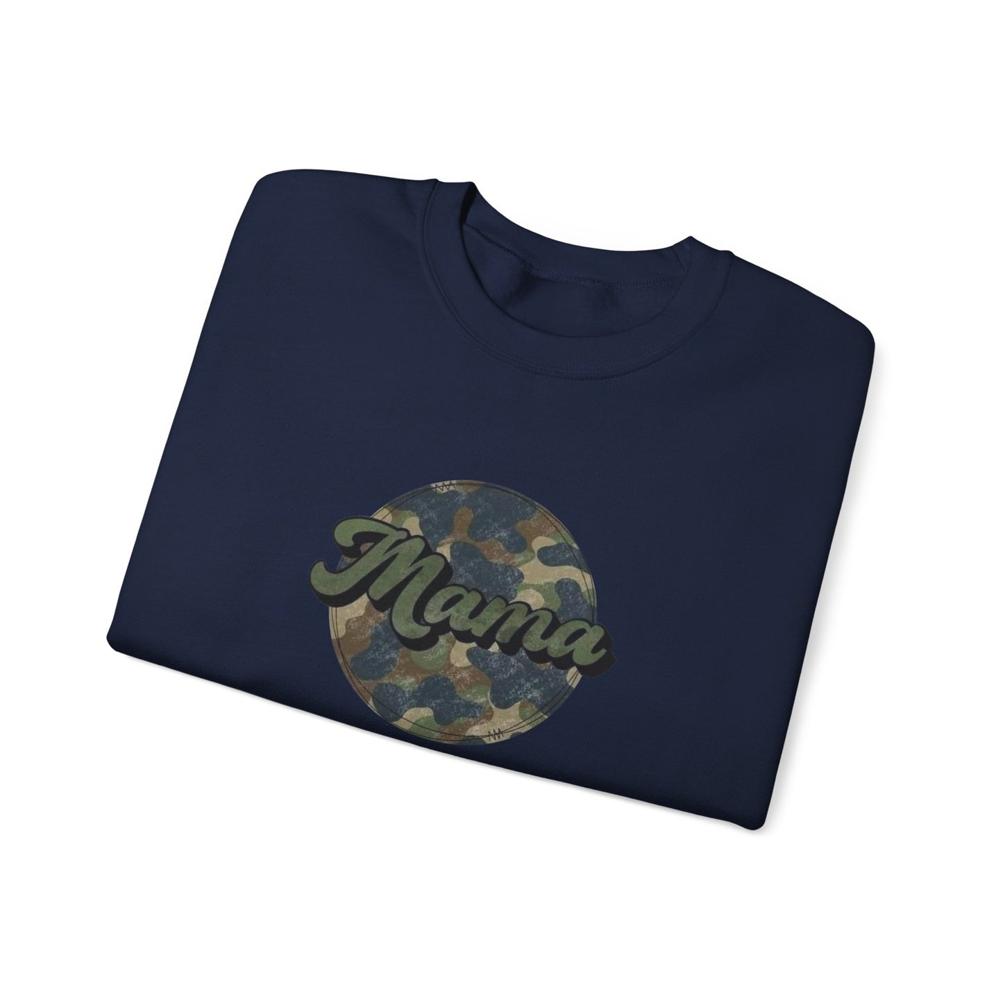 Mama Camo Heavy Blend™ Crewneck Sweatshirt
