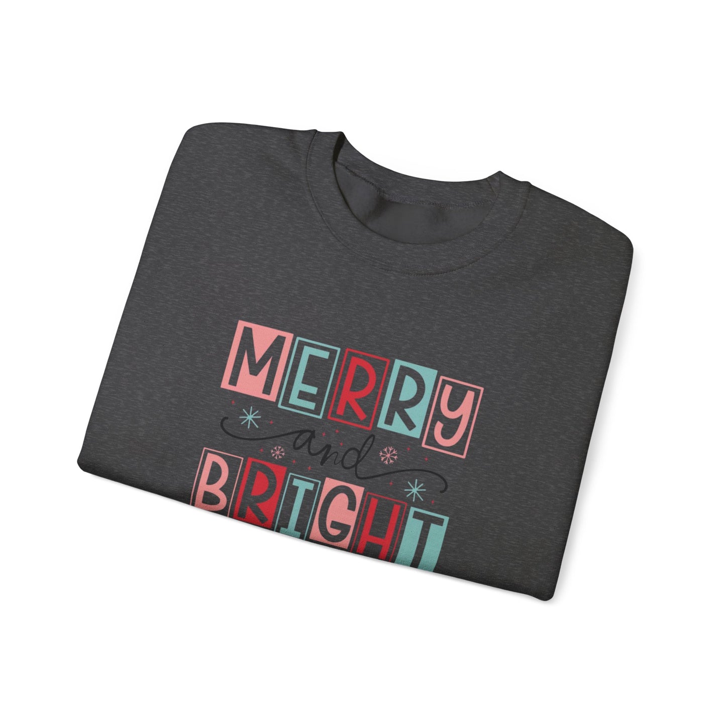 Merry & Bright Unisex Heavy Blend™ Crewneck Sweatshirt