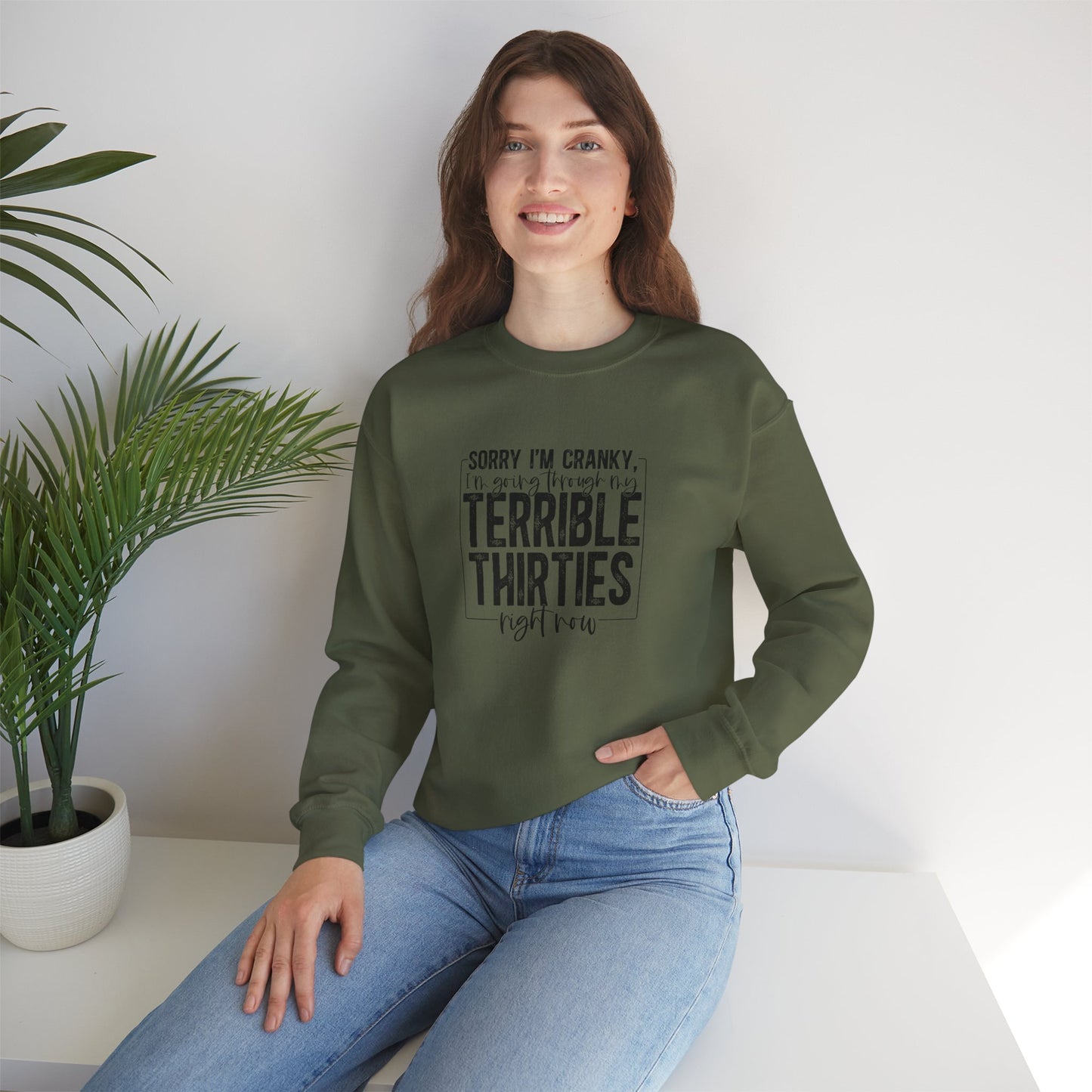 Terrible Thirties Unisex Heavy Blend™ Crewneck Sweatshirt