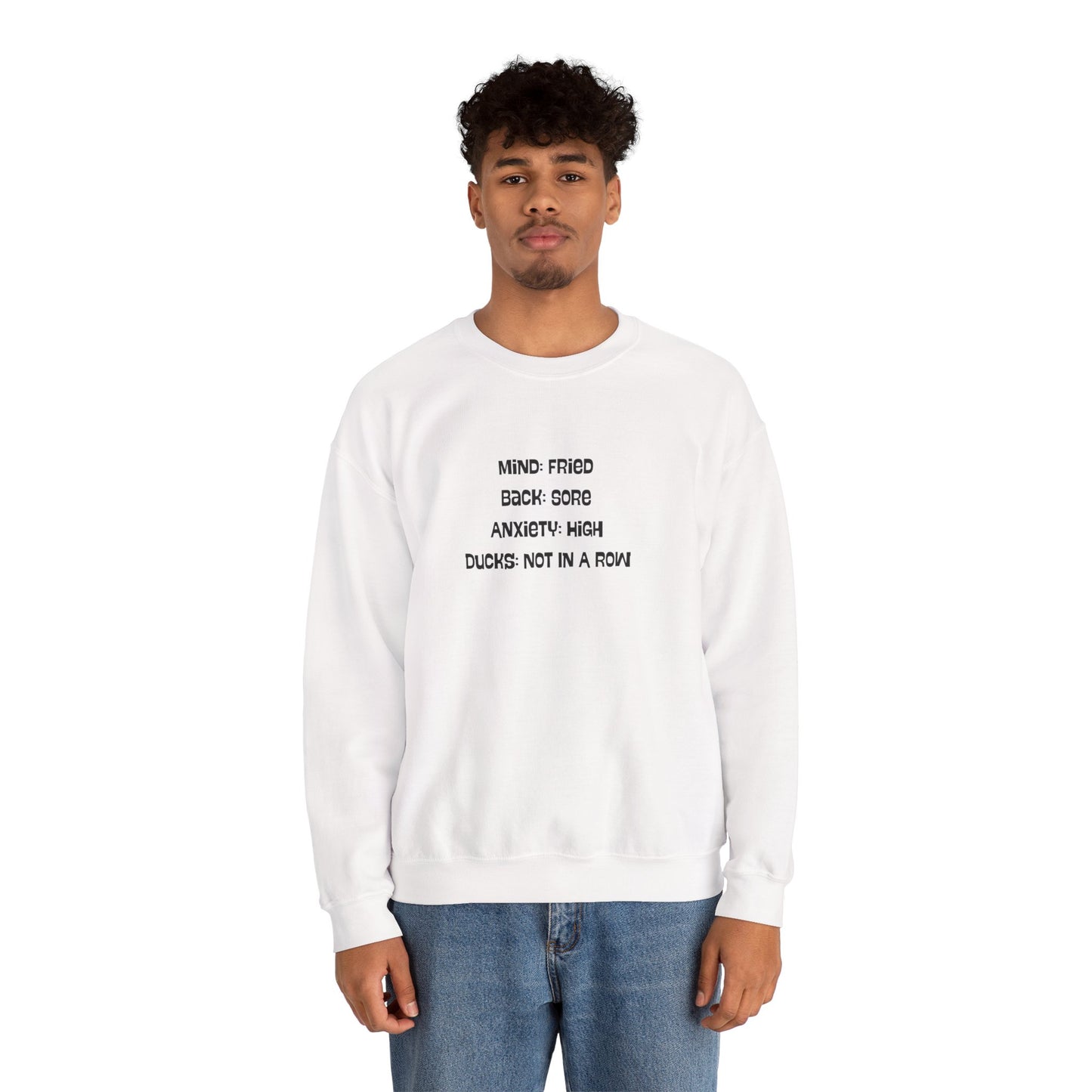 Mind: Fried Unisex Heavy Blend™ Crewneck Sweatshirt