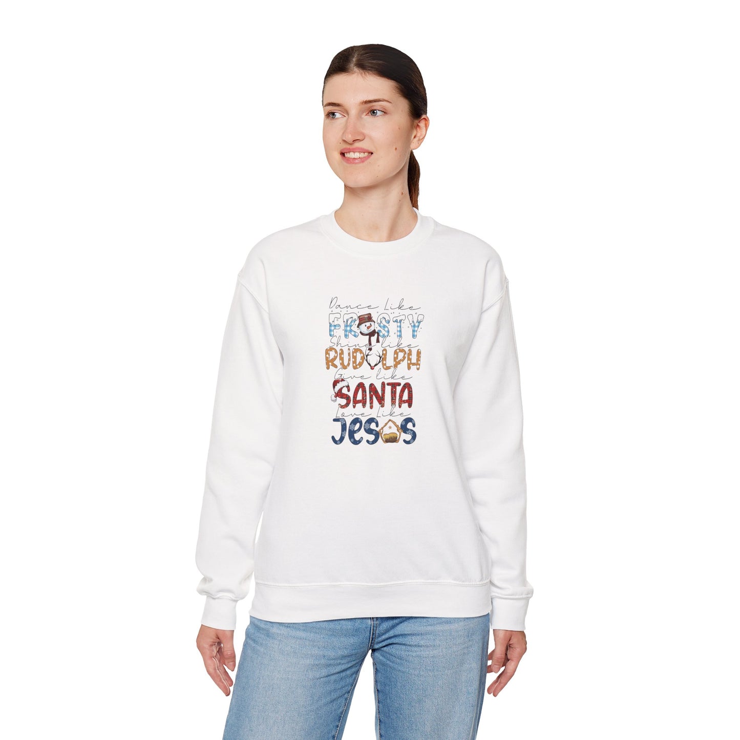 Dance Like Frosty Unisex Heavy Blend™ Crewneck Sweatshirt