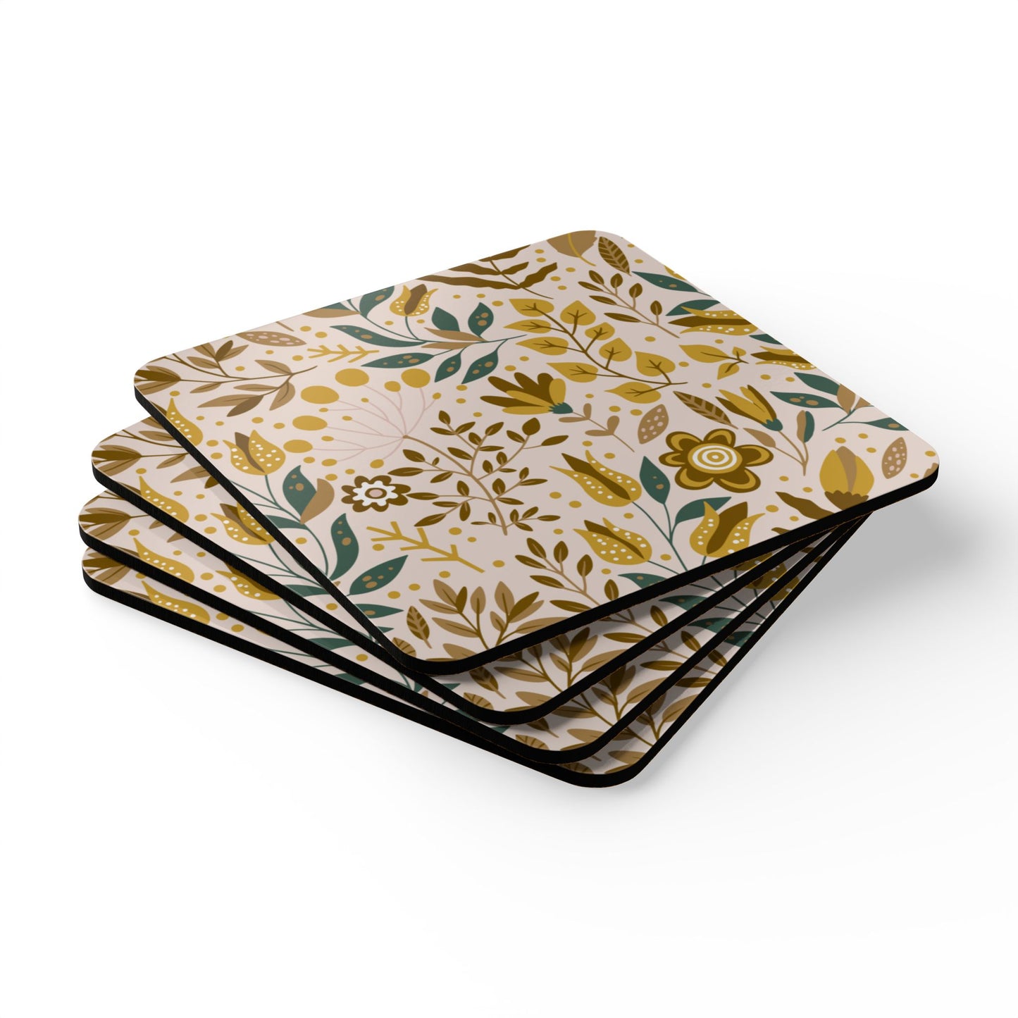 Corkwood Coaster Set