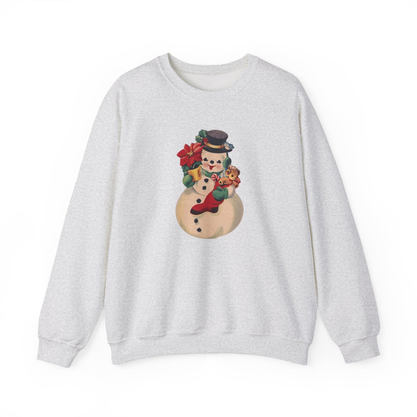 Vintage Snowman Unisex Heavy Blend™ Crewneck Sweatshirt