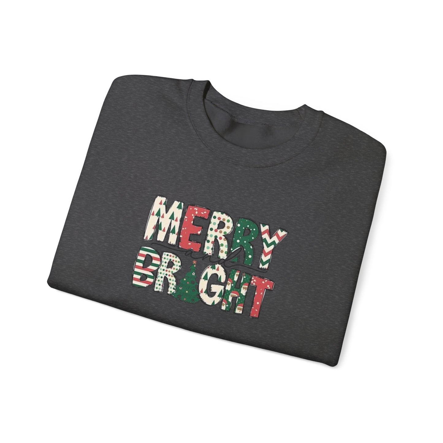 Merry & Bright Unisex Heavy Blend™ Crewneck Sweatshirt