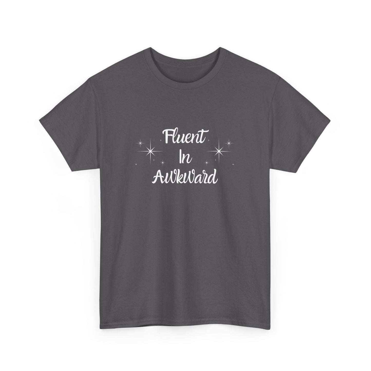 Fluent in Awkward Unisex Heavy Cotton Tee