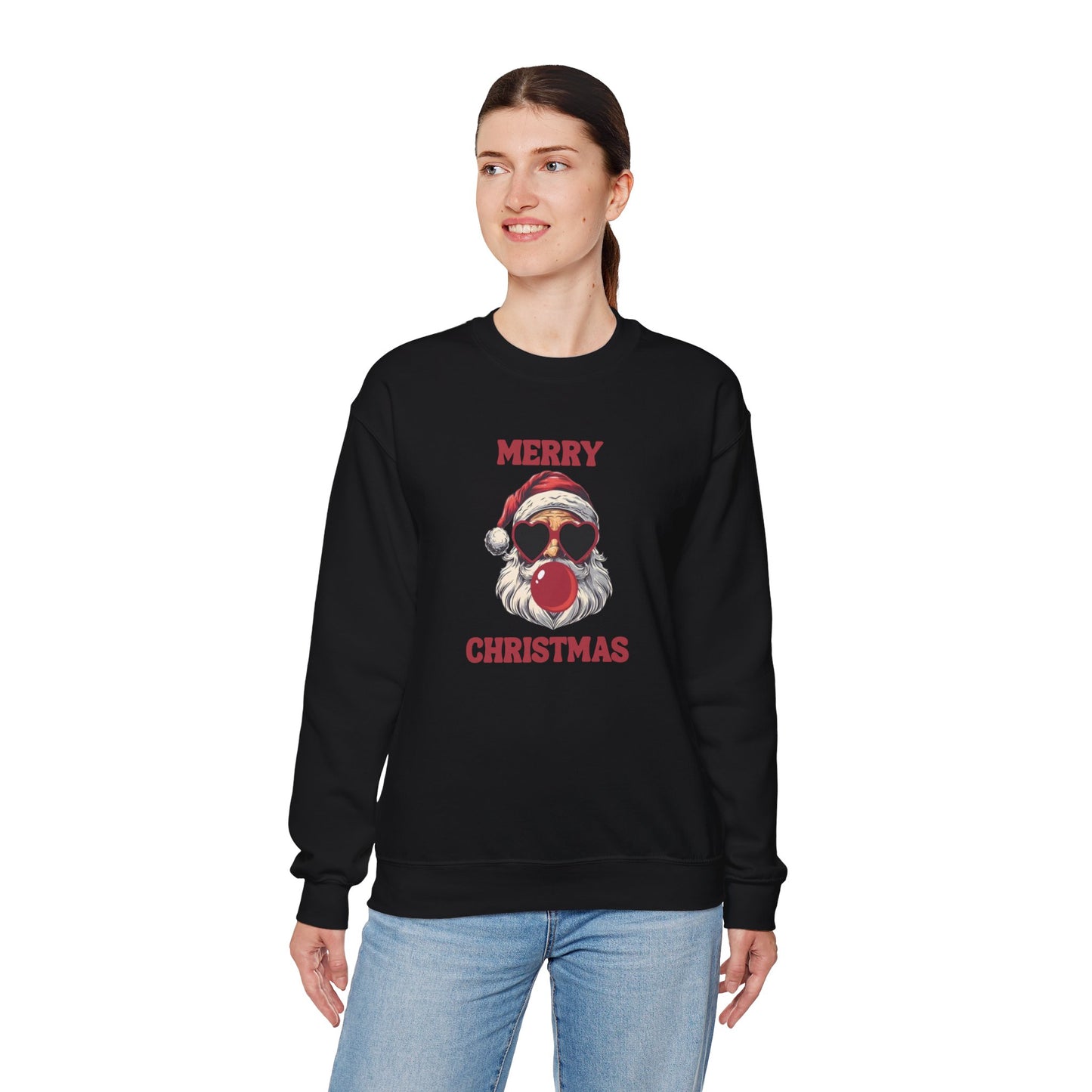 Merry Christmas Unisex Heavy Blend™ Crewneck Sweatshirt