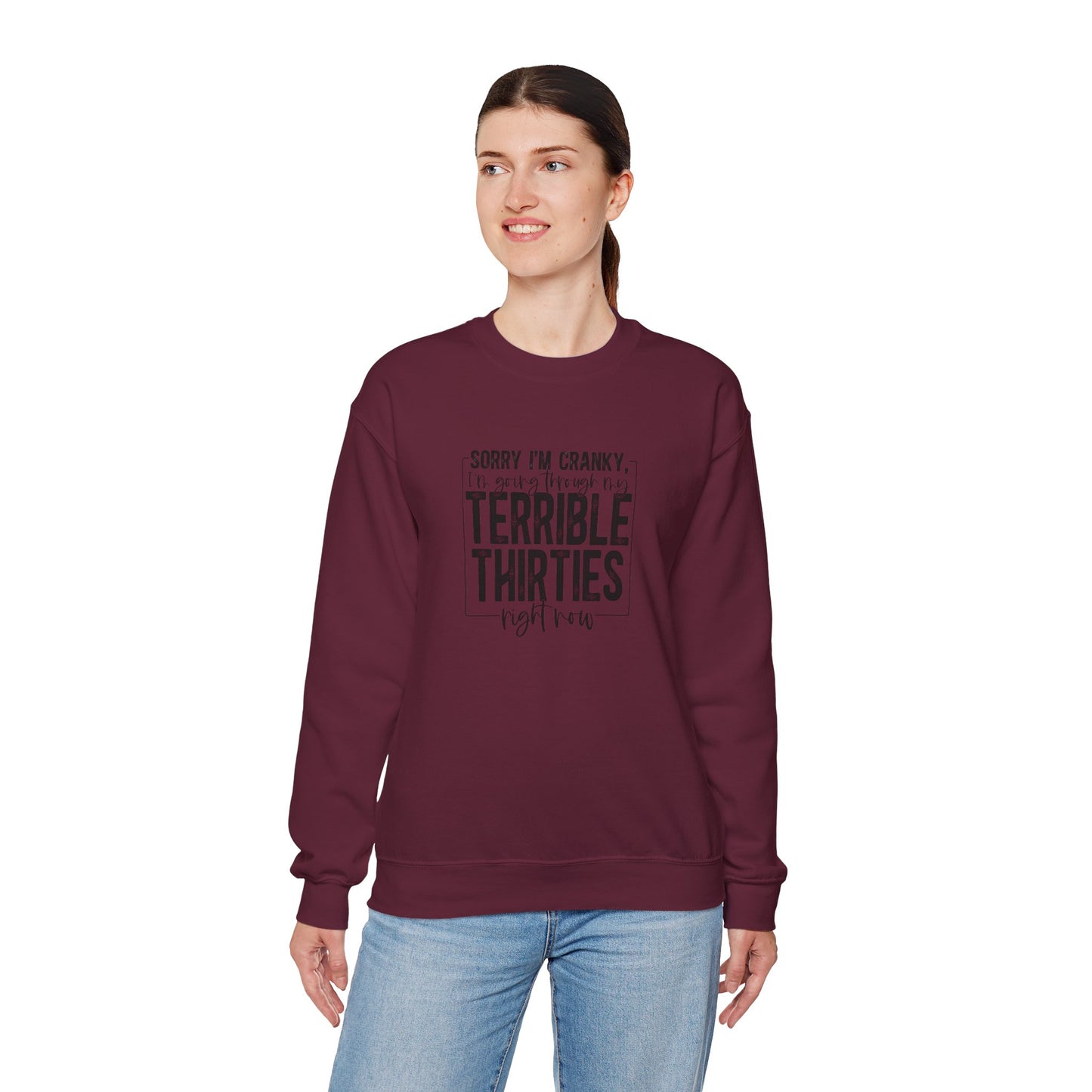 Terrible Thirties Unisex Heavy Blend™ Crewneck Sweatshirt