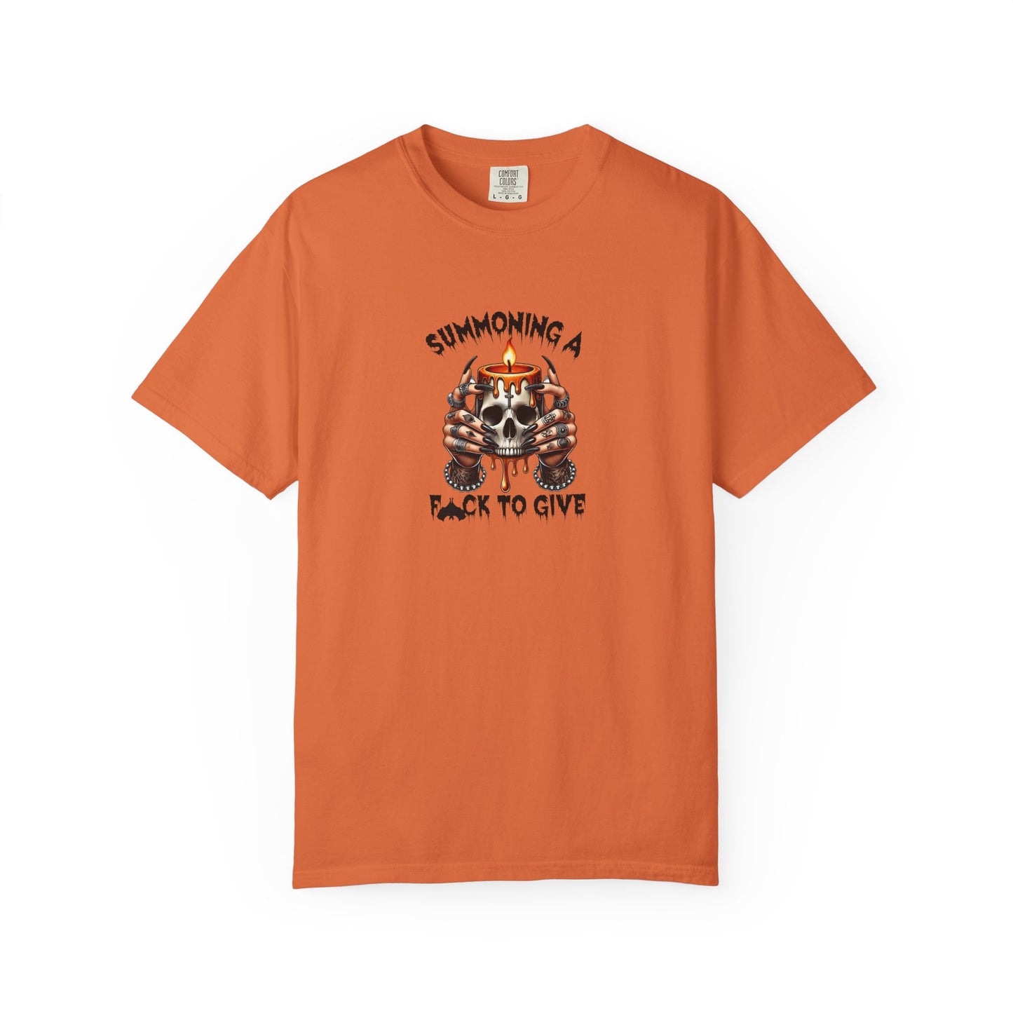 Summoning a F To Give Unisex Garment-Dyed T-shirt