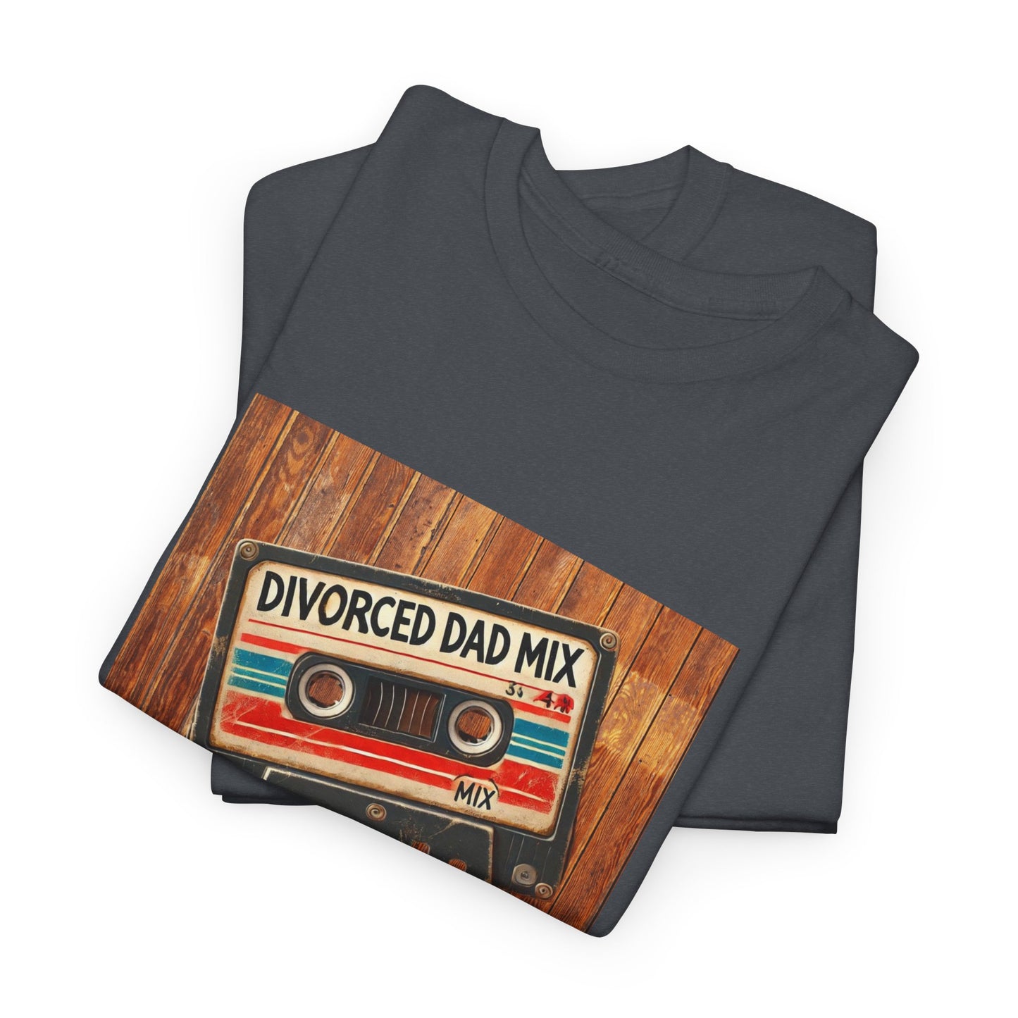 Divorced Dad Mix Unisex Heavy Cotton Tee